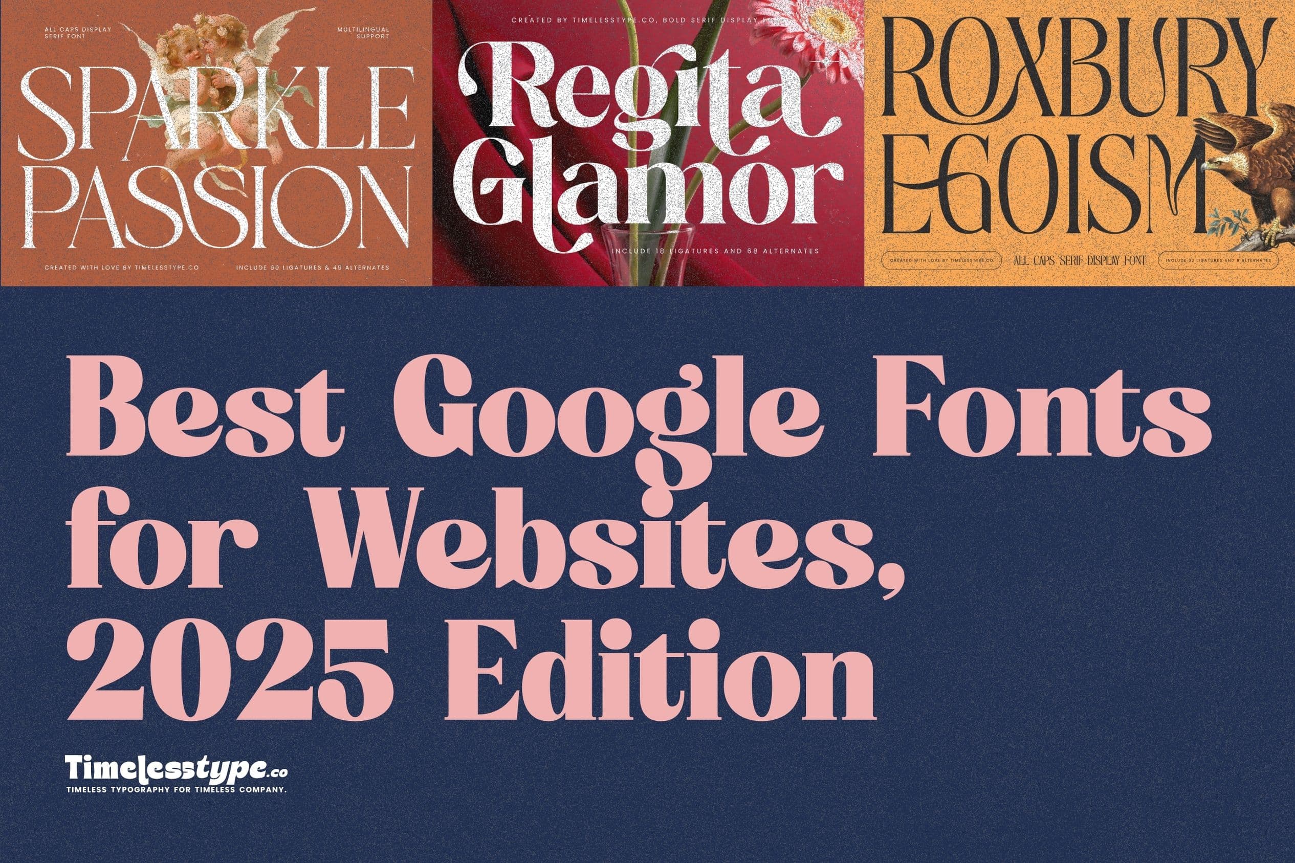 Best Google Fonts for Websites: 2025 Edition