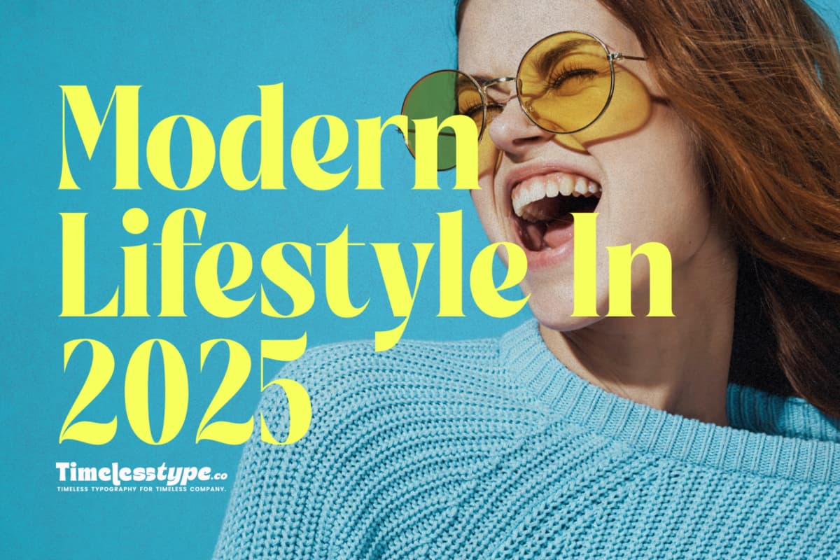 Modern Lifestyle in 2025: Balancing, Health, Work and Happiness — Timeless Type journal