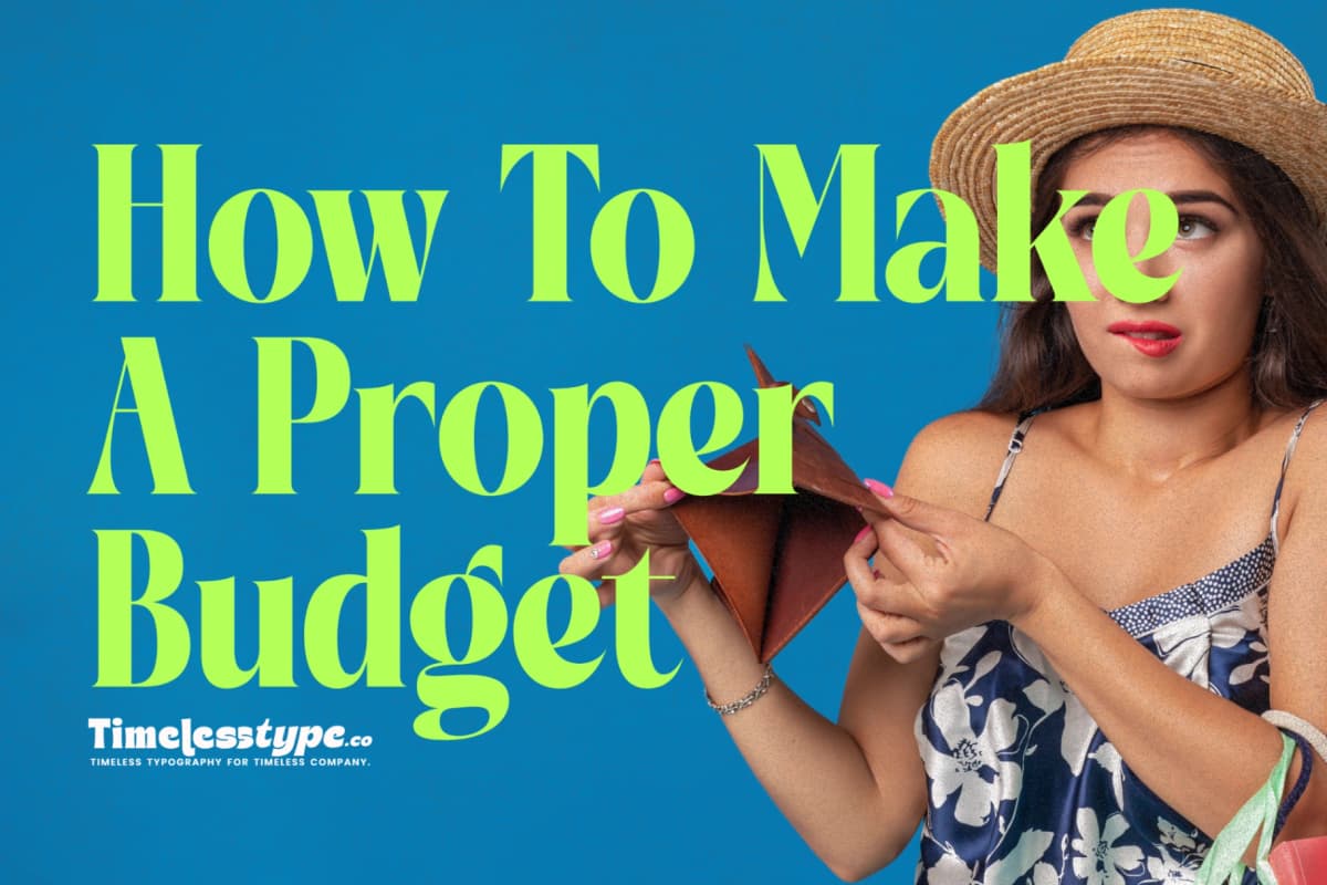 How to Create a Budget That Actually Works for You — Timeless Type journal