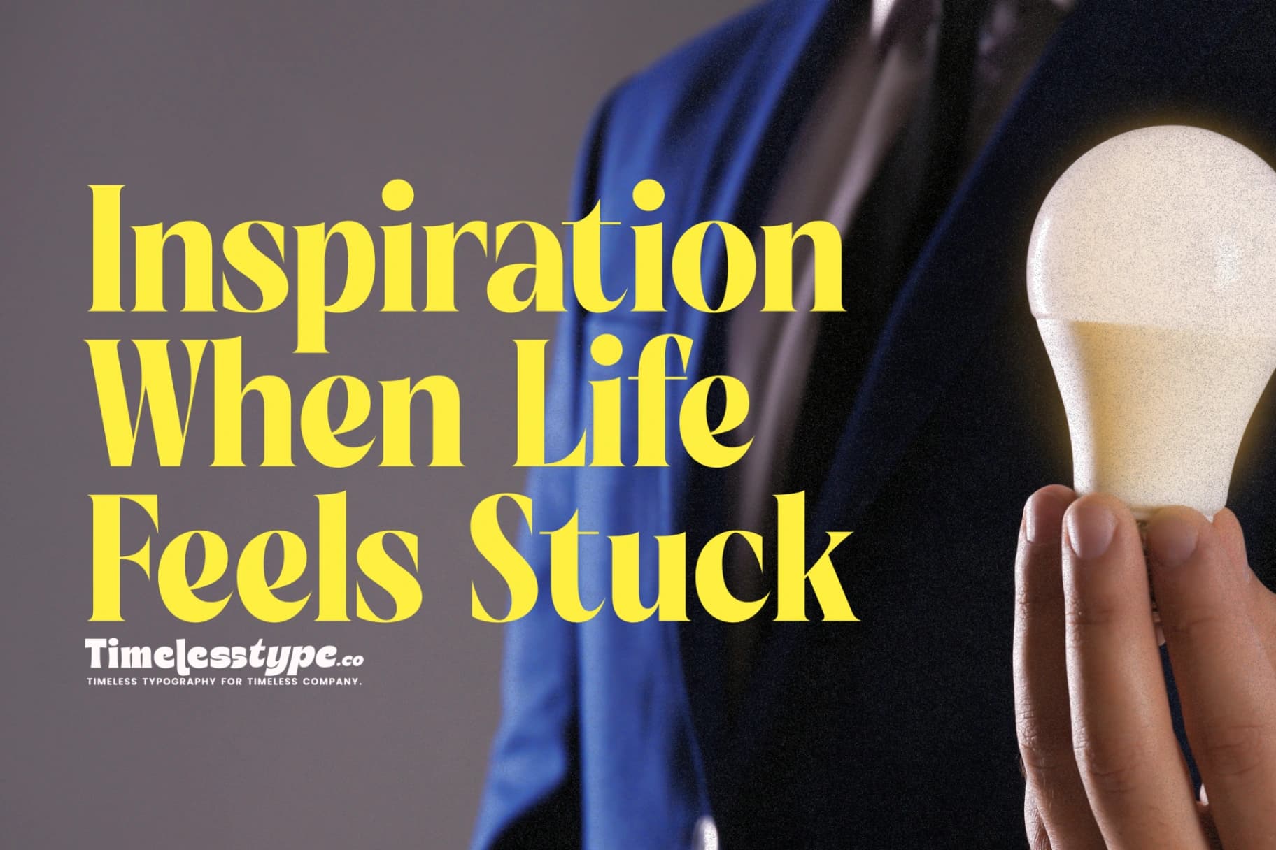 Finding Inspiration When Life Feels Stuck