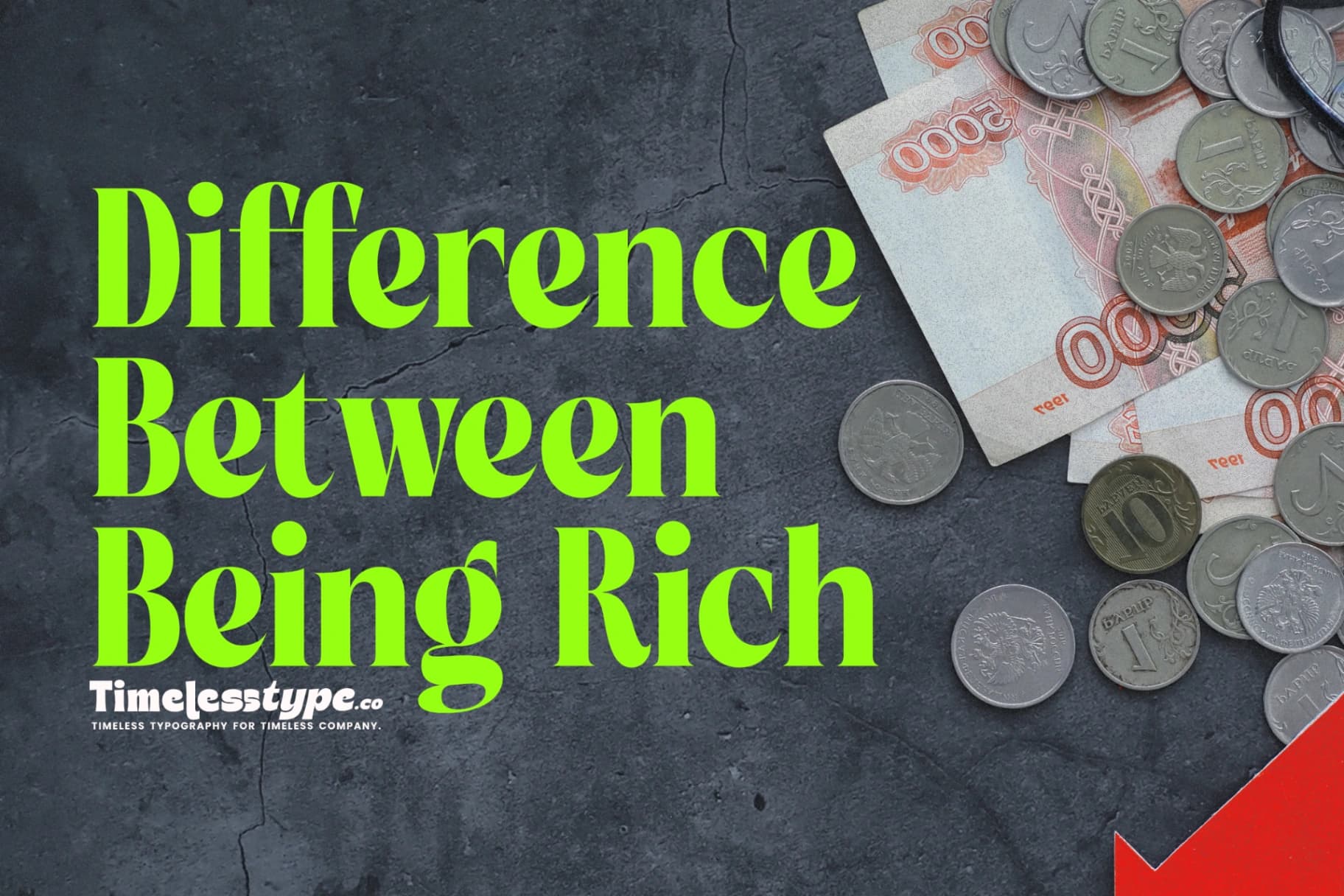 The Difference Between Being Rich and Being Financially Free