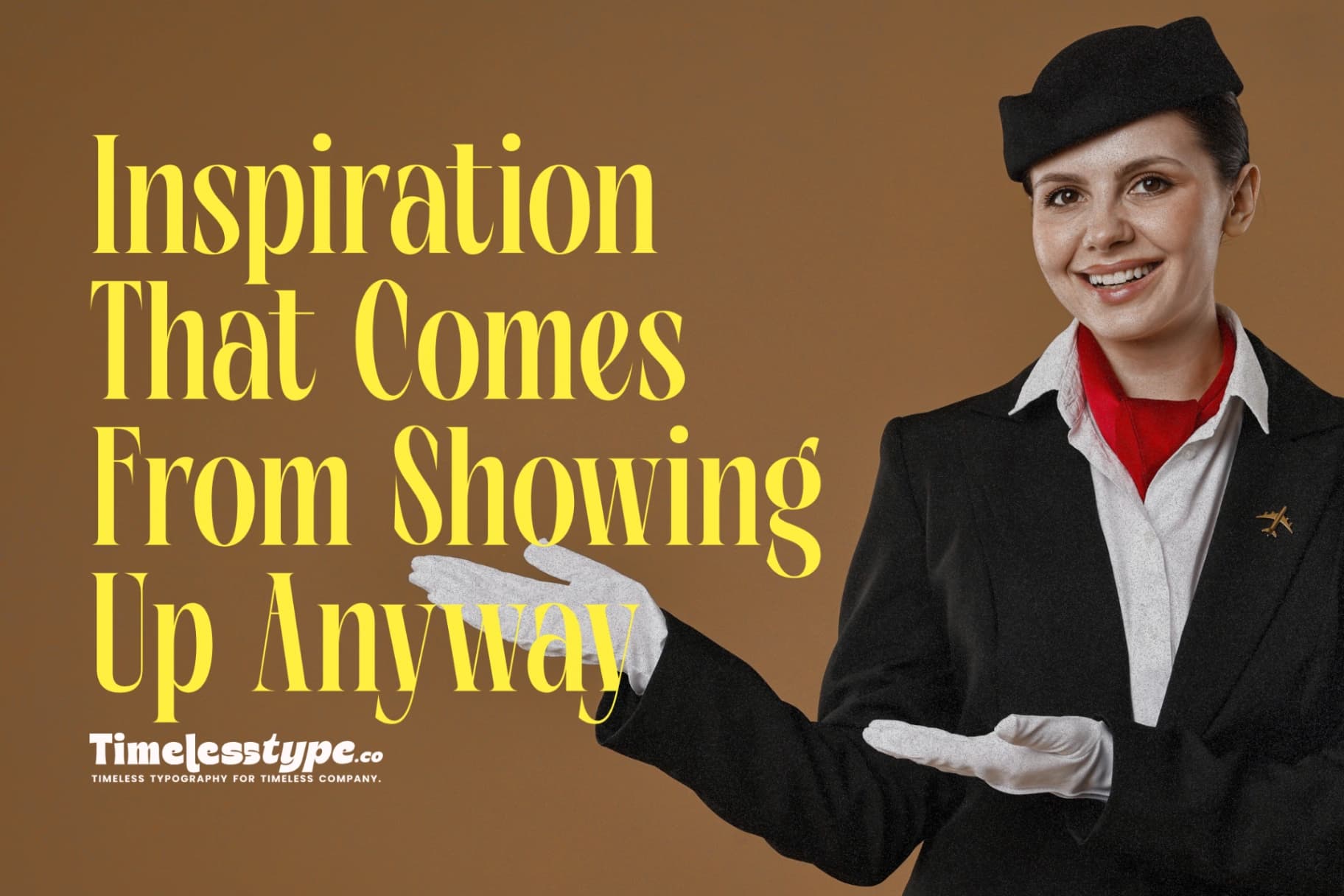 Inspiration That Comes From Showing Up Anyway