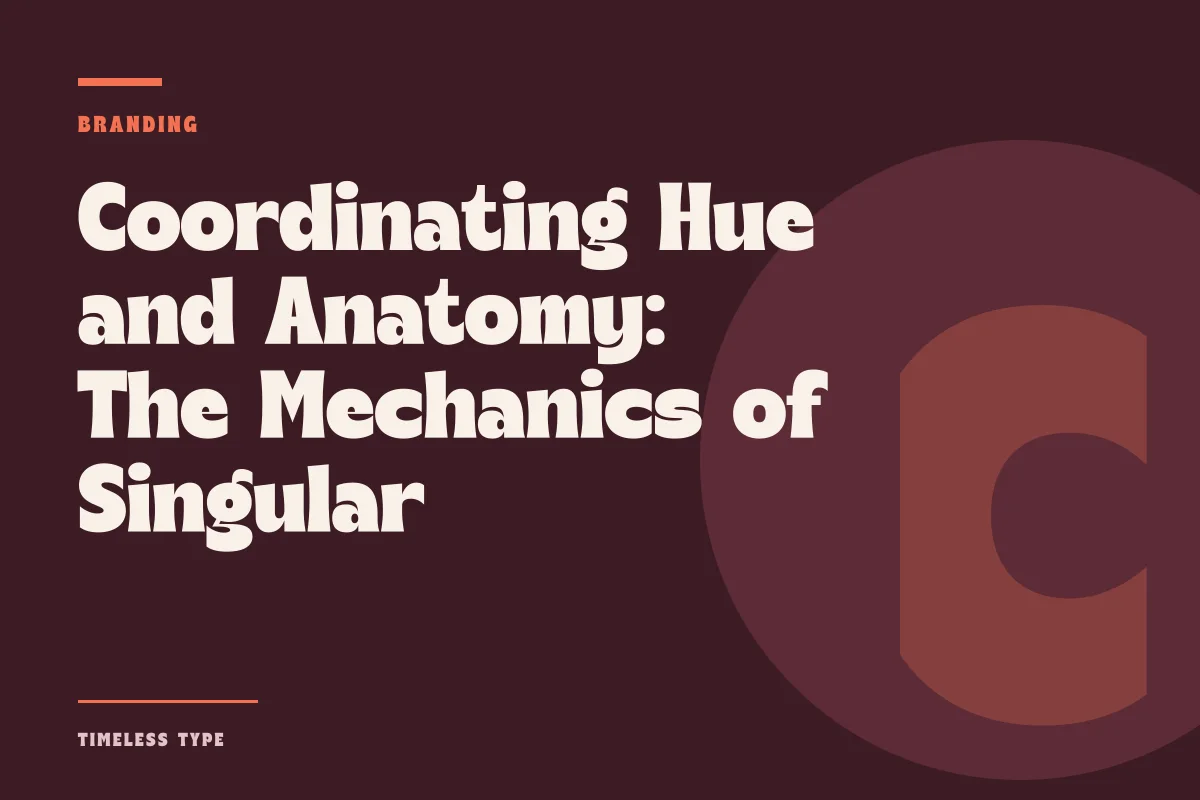 Coordinating Hue and Anatomy: The Mechanics of Singular Dominance in Brand Design — Timeless Type journal
