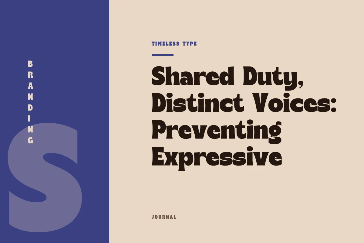 Shared Duty, Distinct Voices: Preventing Expressive Redundancy in Type and Color — Timeless Type journal