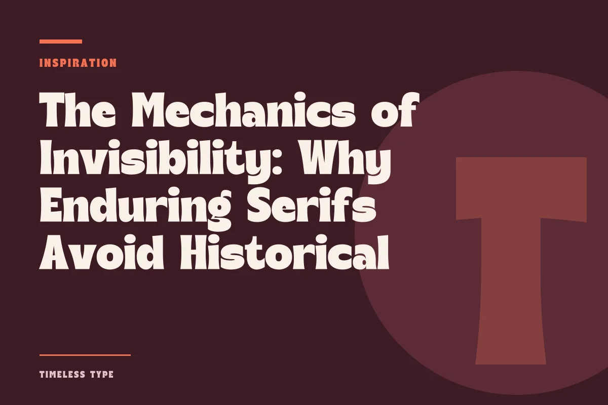 The Mechanics of Invisibility: Why Enduring Serifs Avoid Historical Reenactment — Timeless Type journal