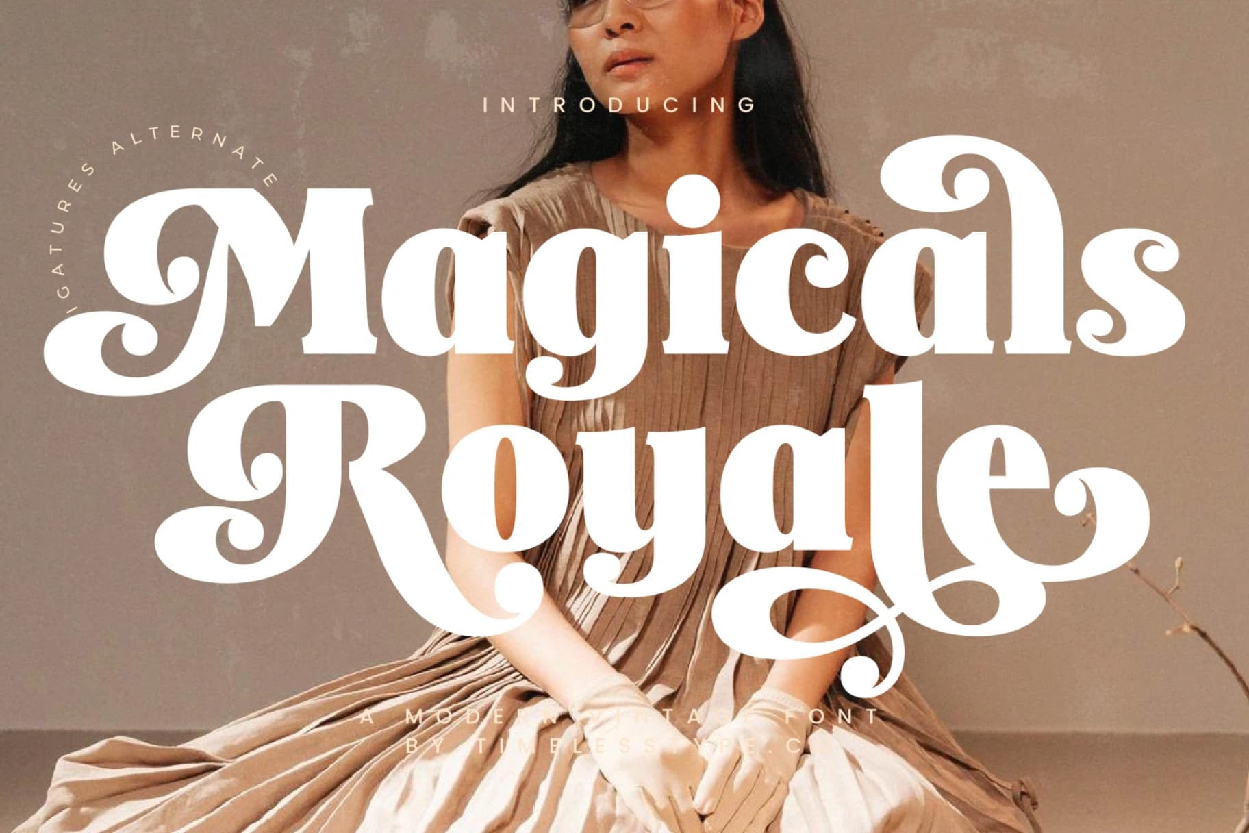Preview 1 for Magicals Royale - Modern Vintage Font