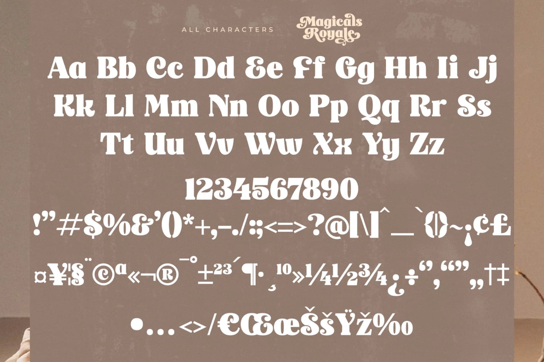 Preview 18 for Magicals Royale - Modern Vintage Font