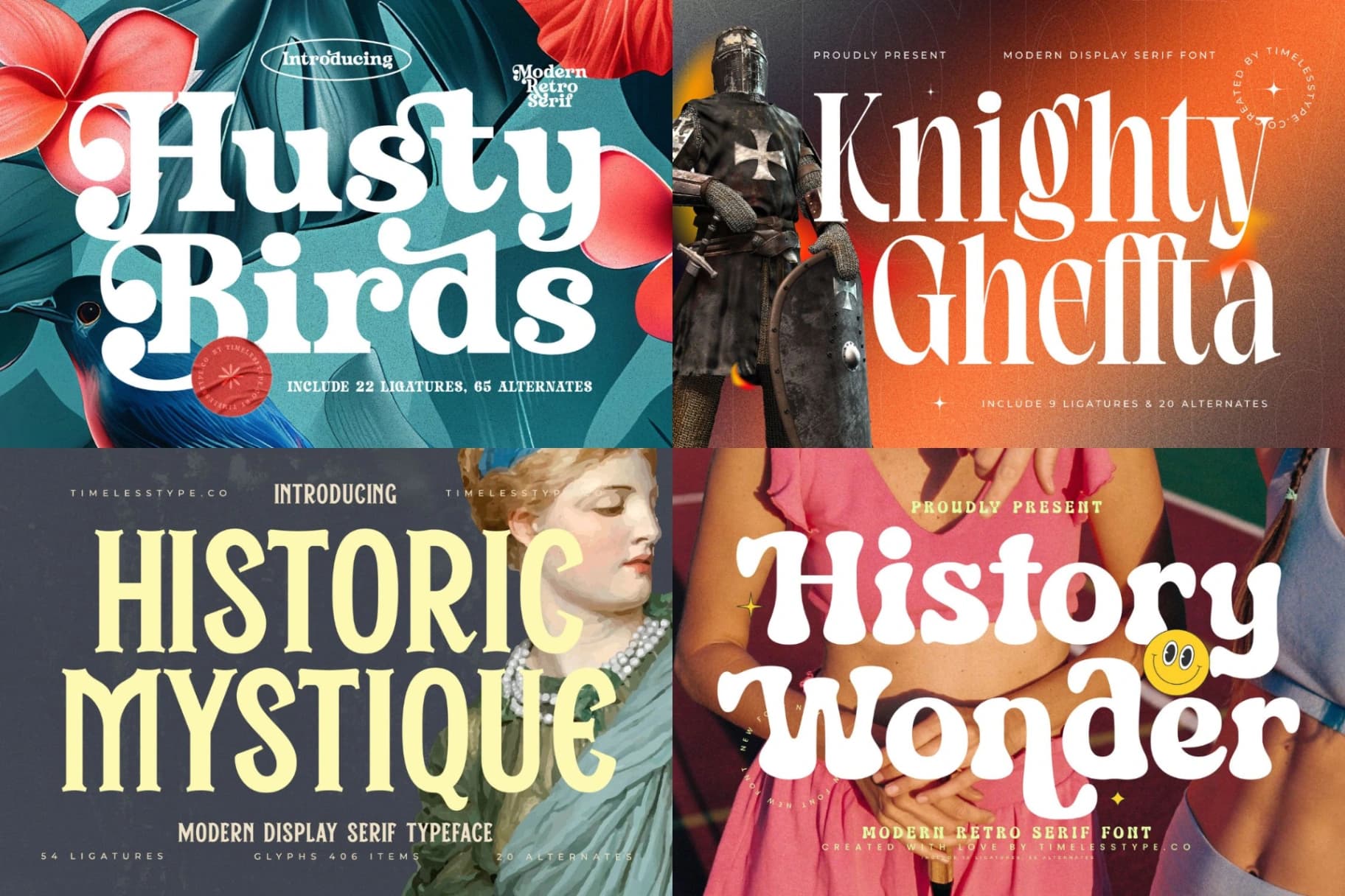 Preview 10 for Epic Bundle 50 Fonts Explosion