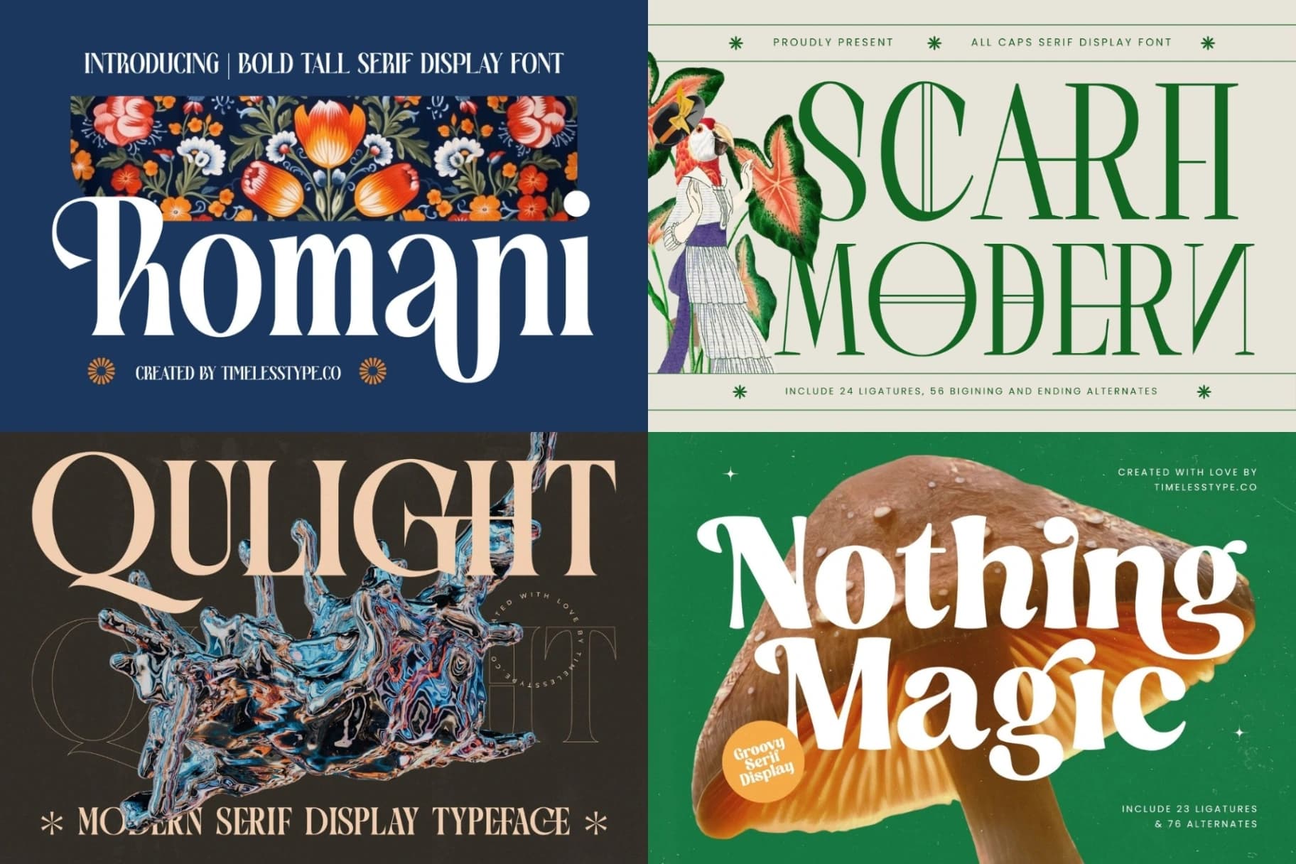 Preview 5 for Shock Deal 48 Fonts Bundle