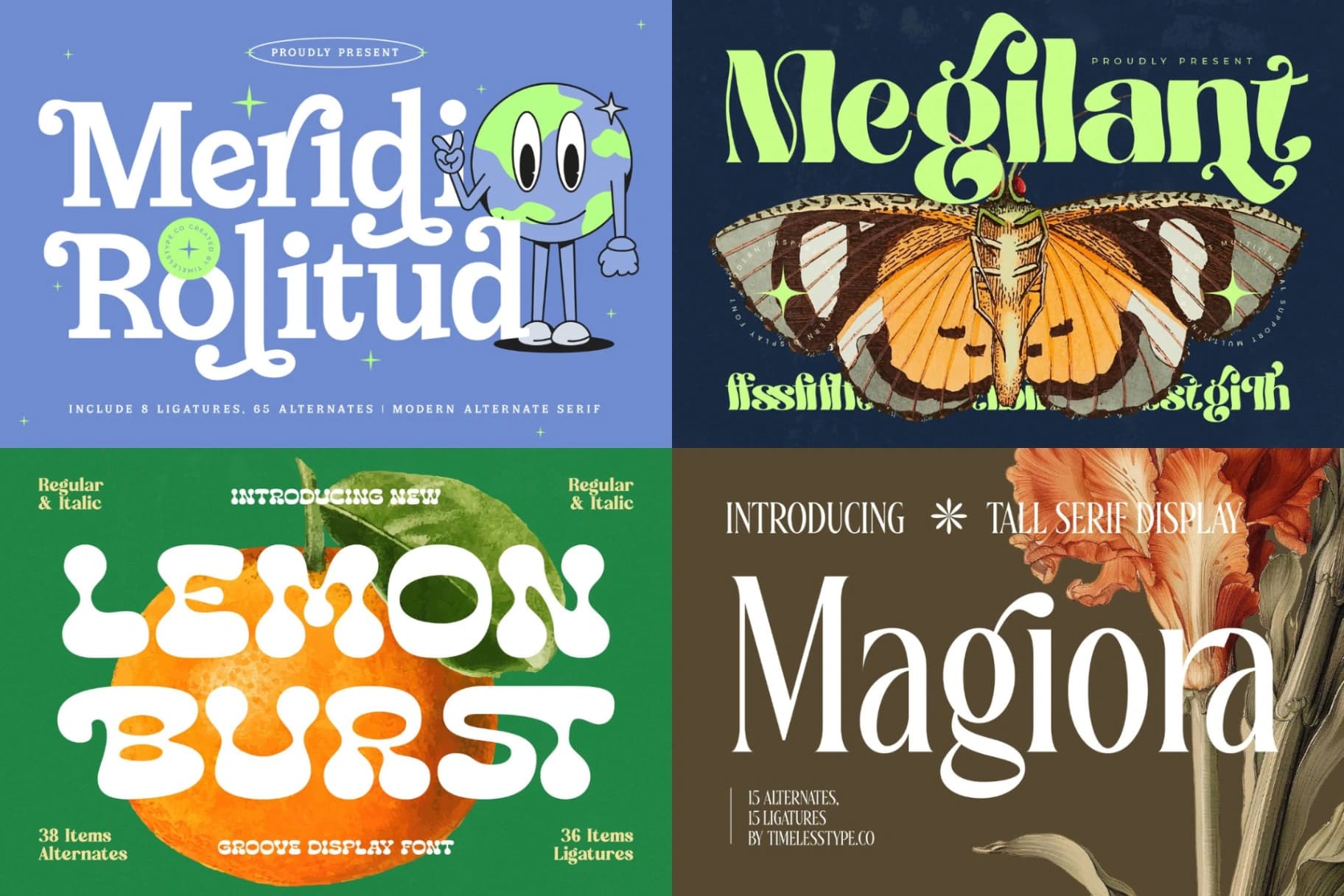 Preview 8 for Shock Deal 48 Fonts Bundle