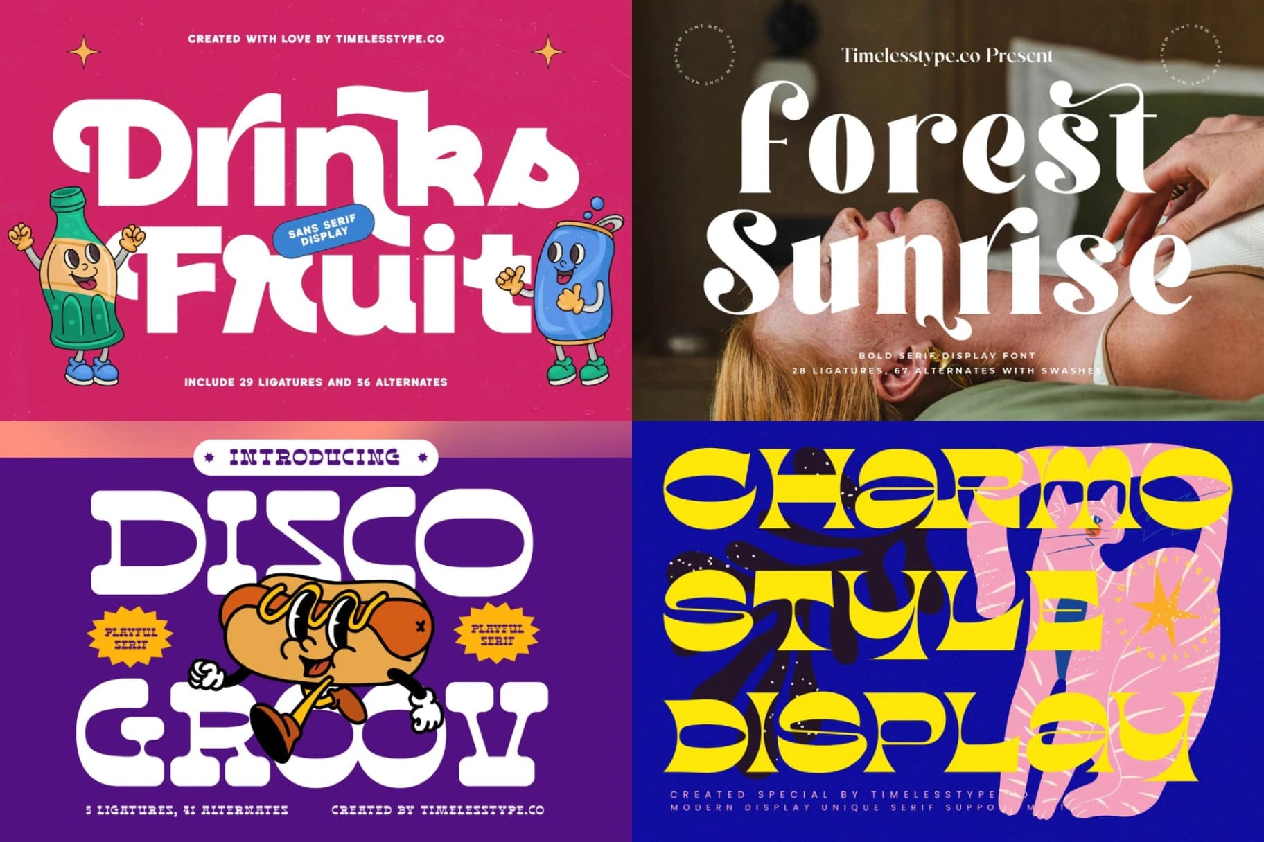 Preview 10 for Shock Deal 48 Fonts Bundle