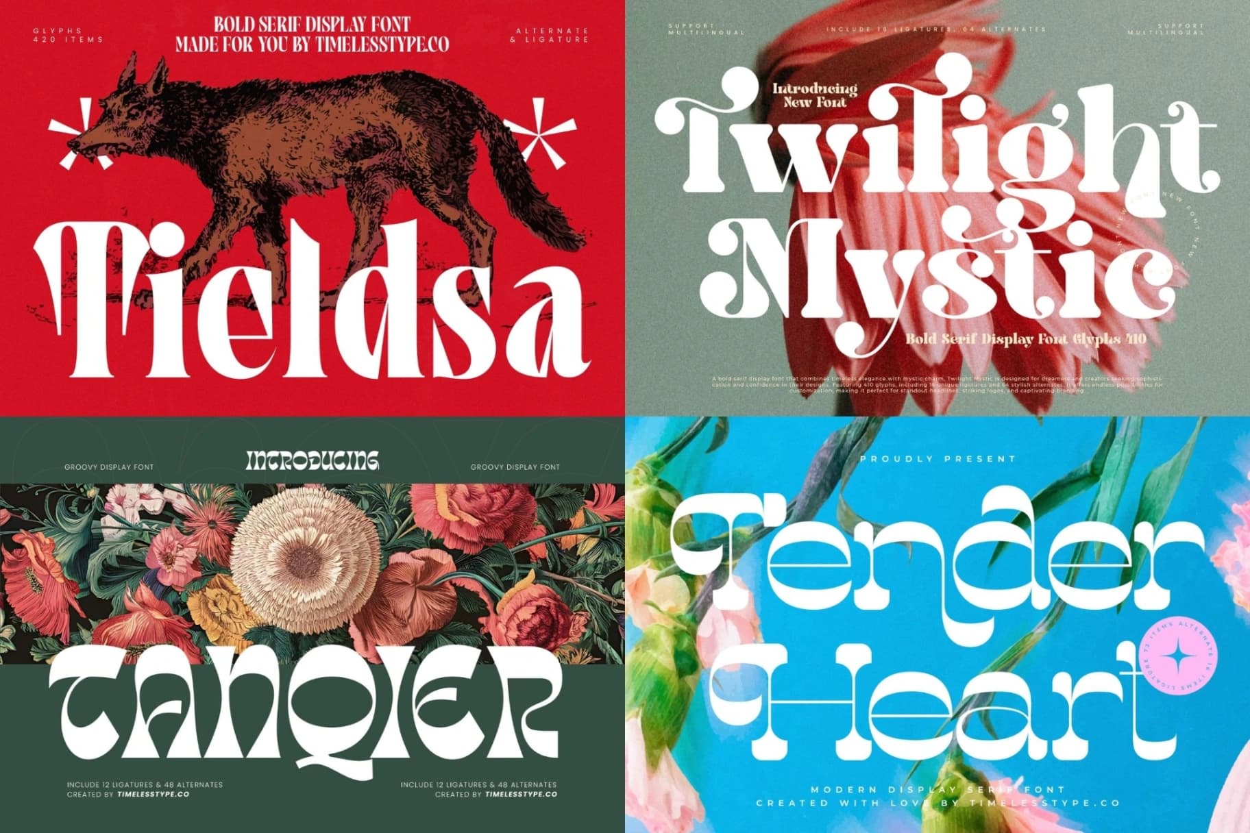 Preview 3 for Shock Deal 48 Fonts Bundle