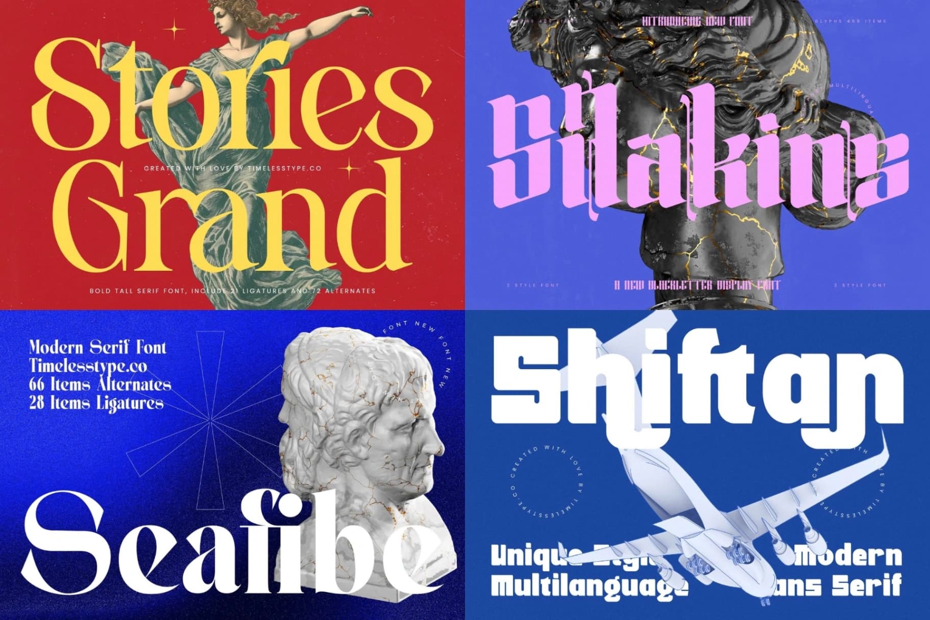 Preview 4 for Shock Deal 48 Fonts Bundle