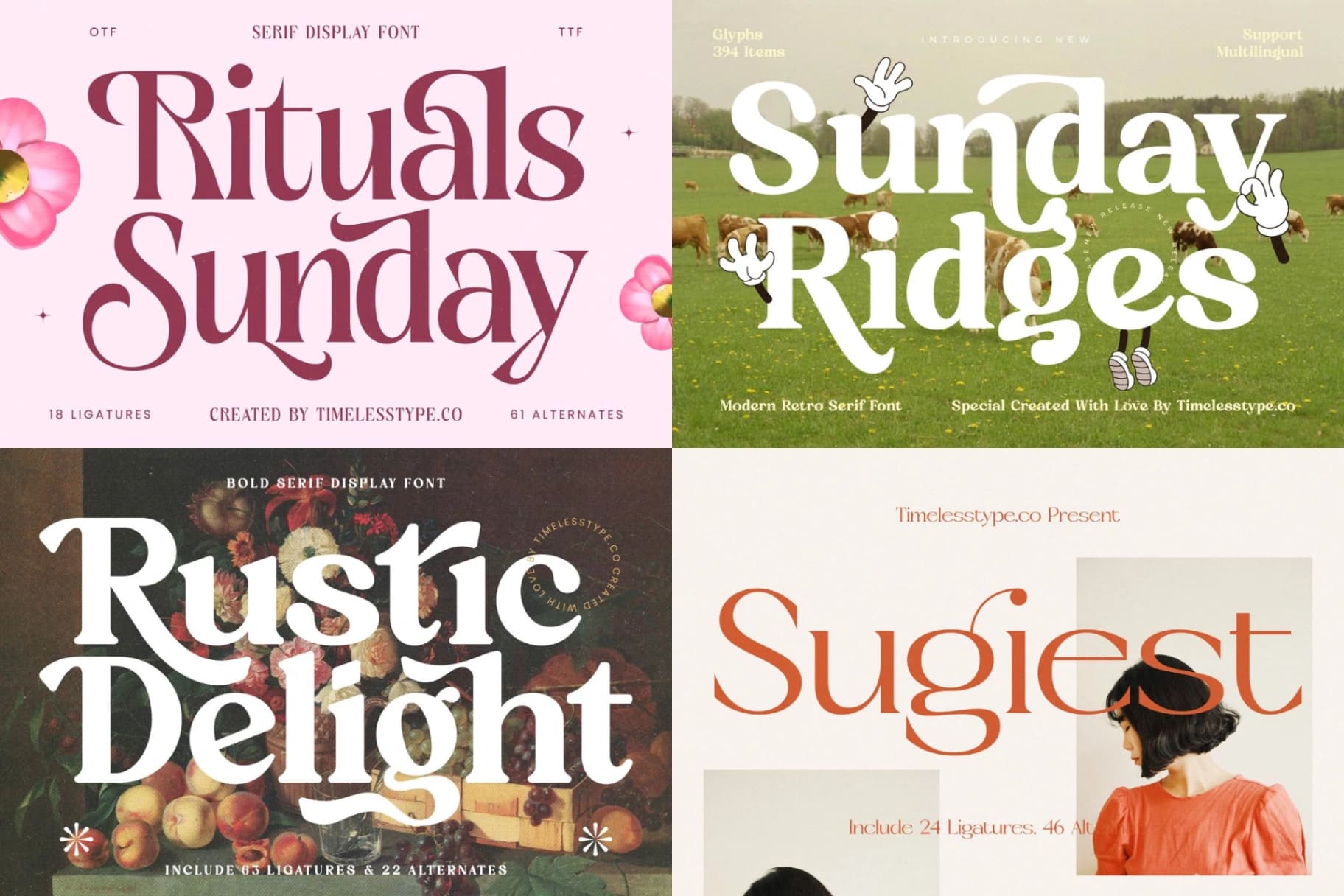 Preview 12 for Unleash Power 50 Fonts Pack