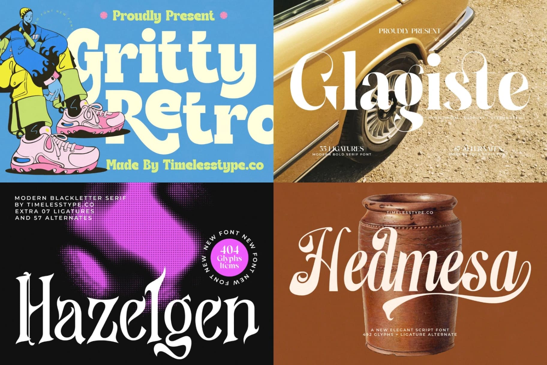 Preview 6 for Unleash Power 50 Fonts Pack