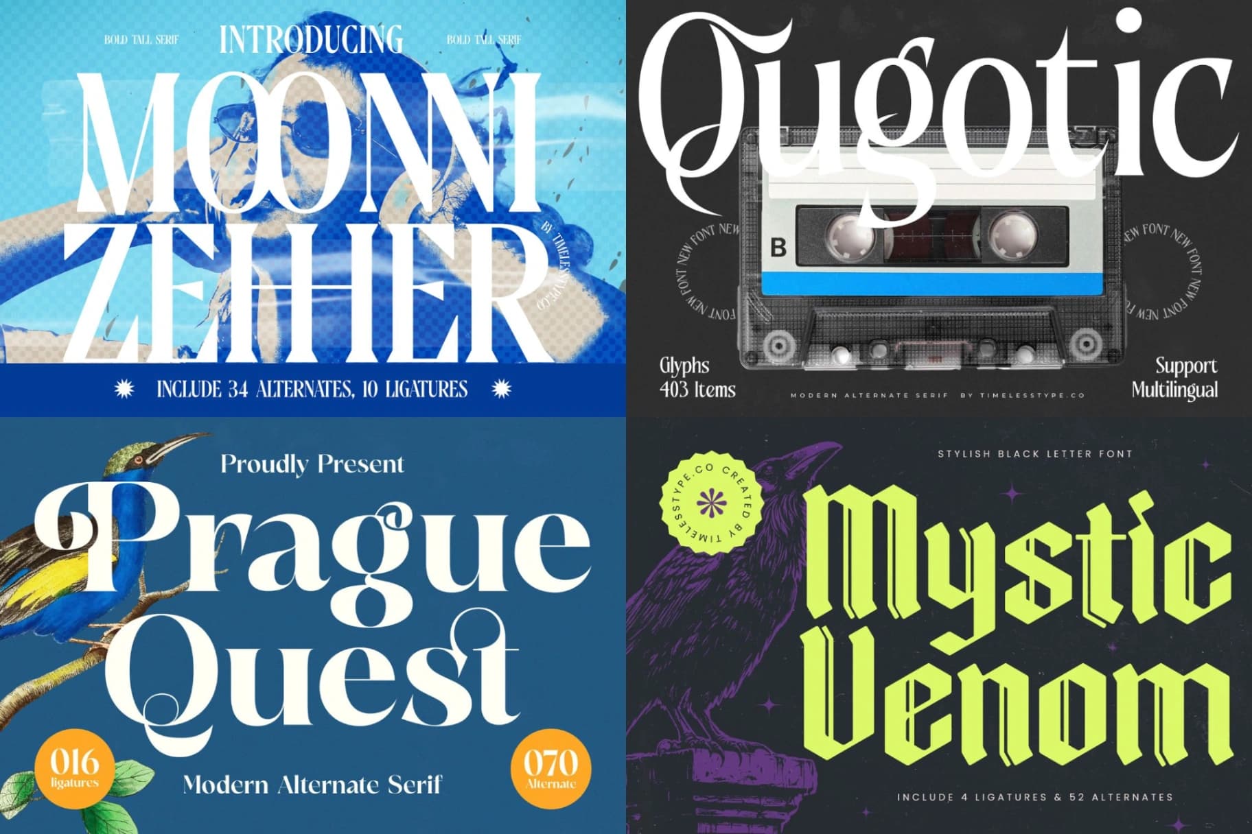 Preview 11 for Unleash Power 50 Fonts Pack