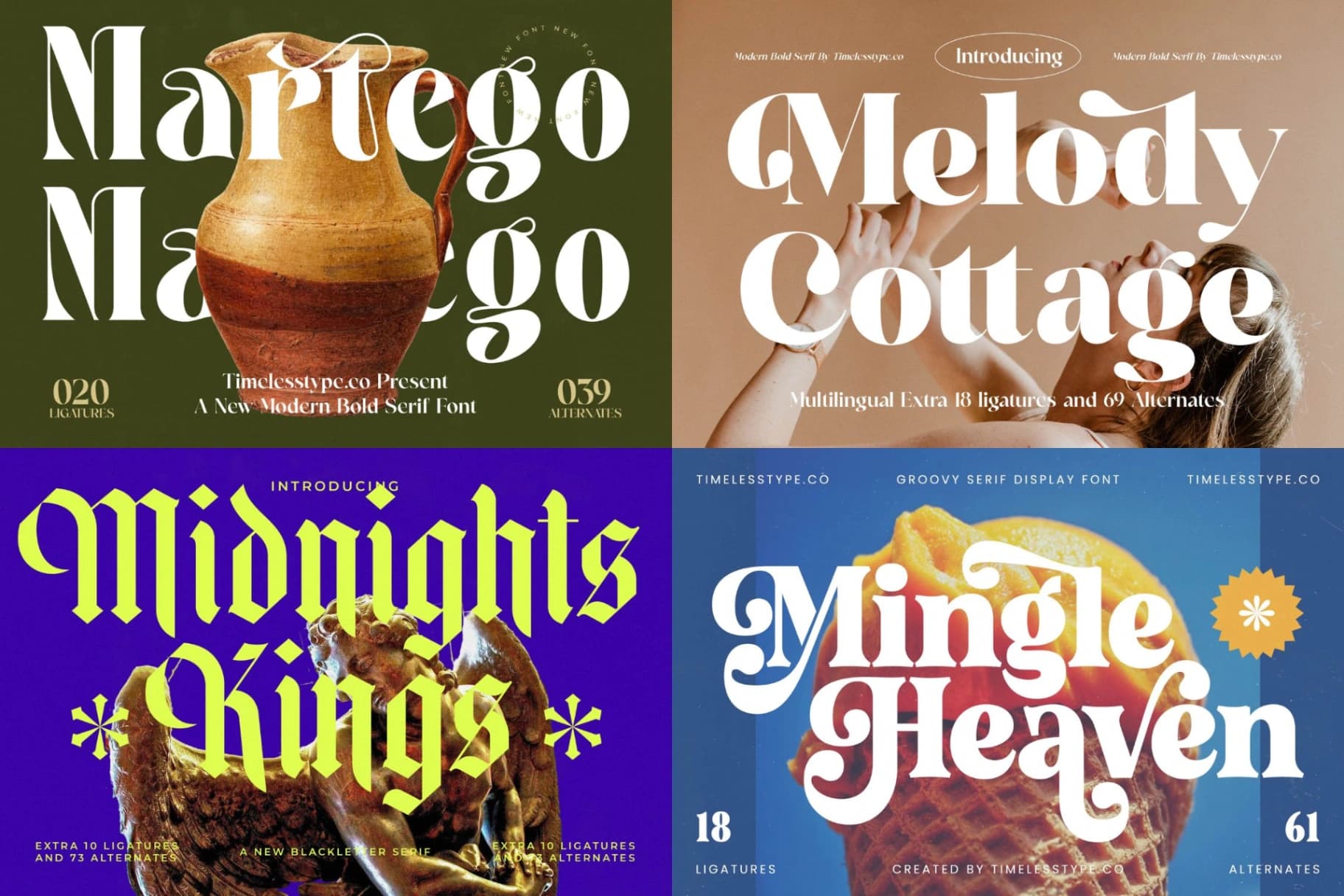 Preview 10 for Unleash Power 50 Fonts Pack