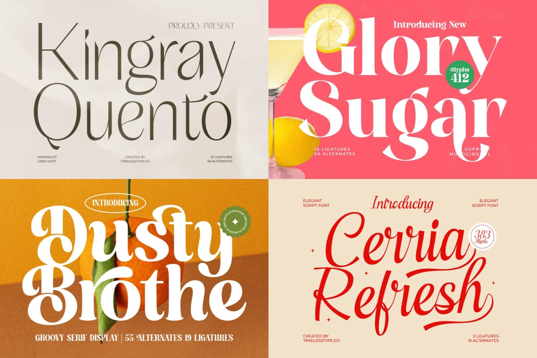 Preview 10 for 50 Fonts Endless DIsplay Styles