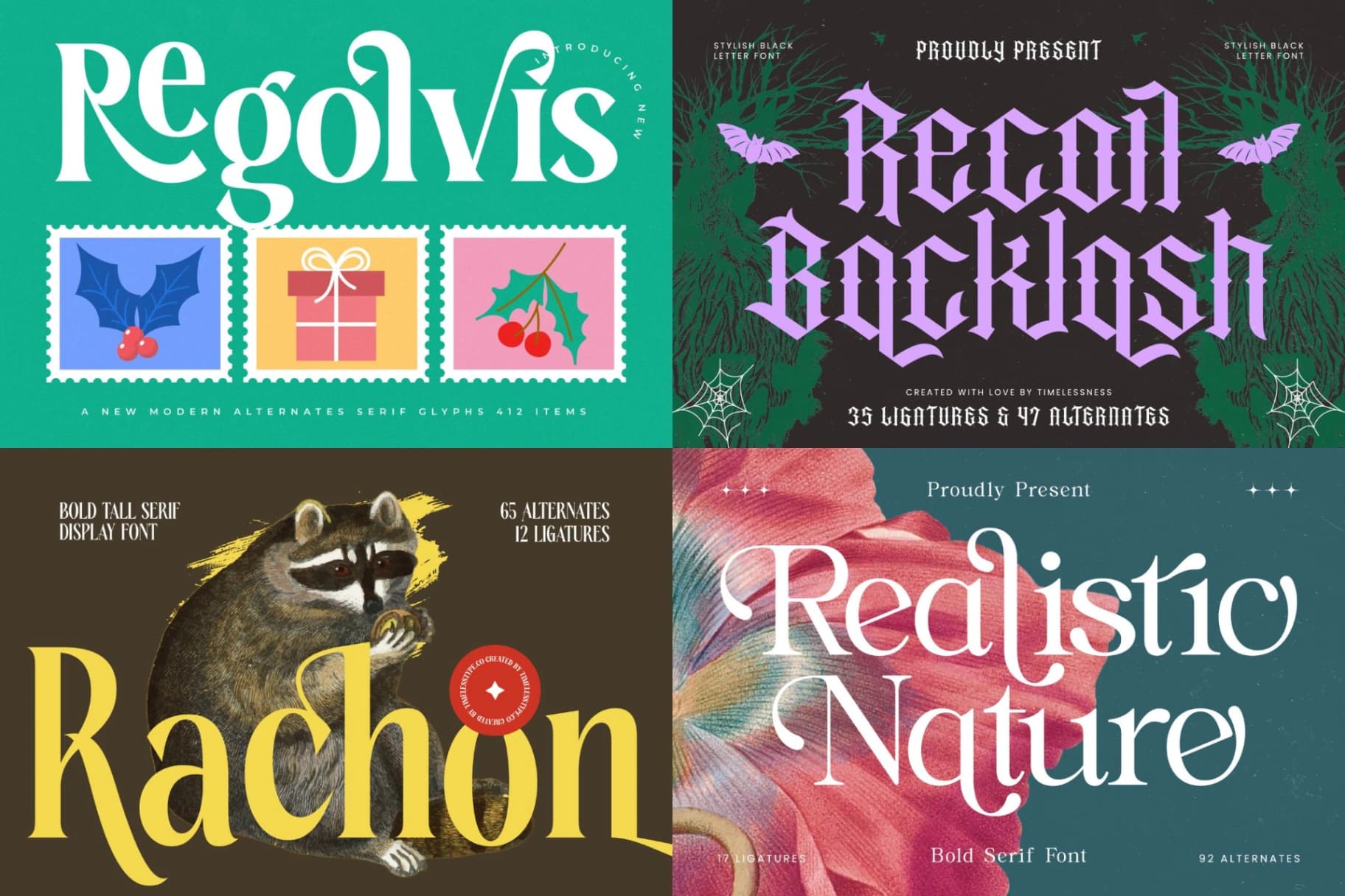 Preview 5 for 50 Fonts Endless DIsplay Styles