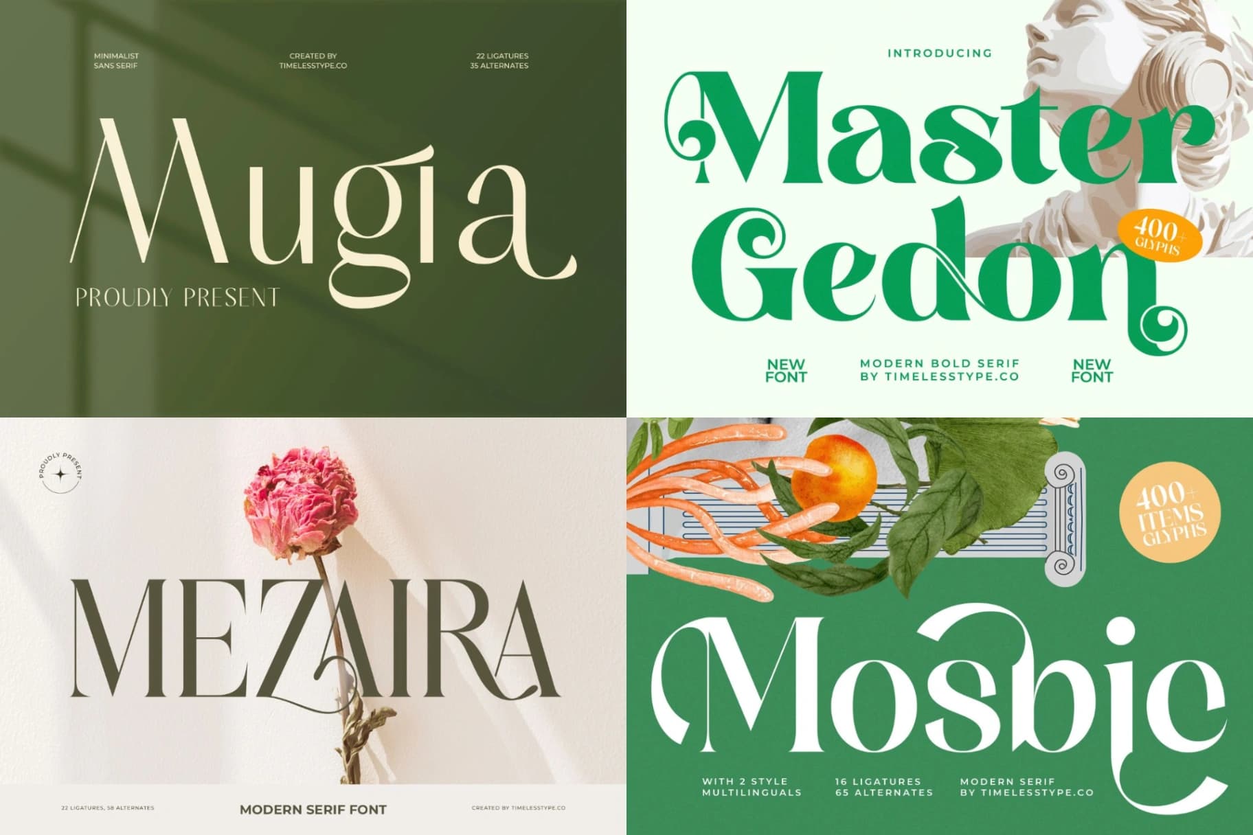 Preview 6 for Mega Impact 50 Fonts Bundle