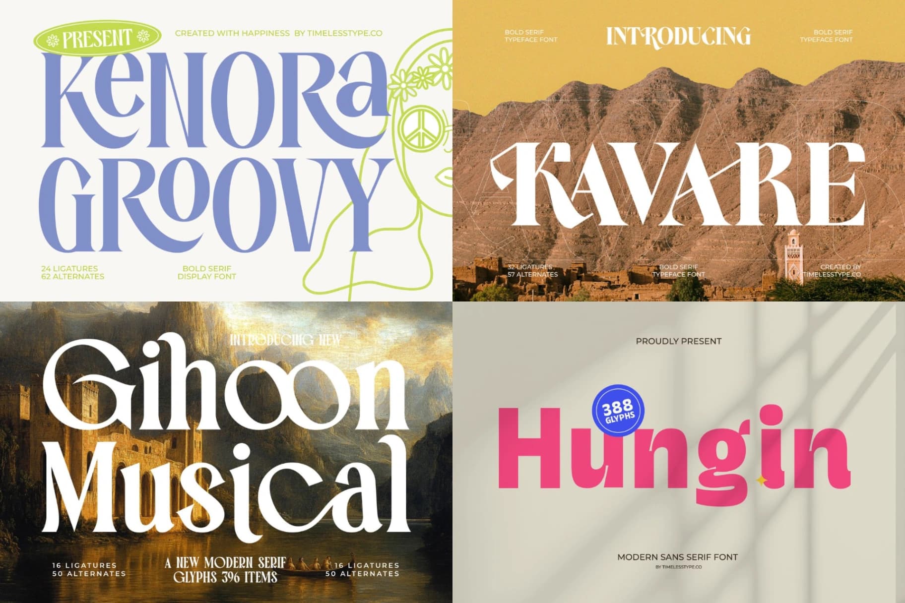 Preview 8 for Mega Impact 50 Fonts Bundle