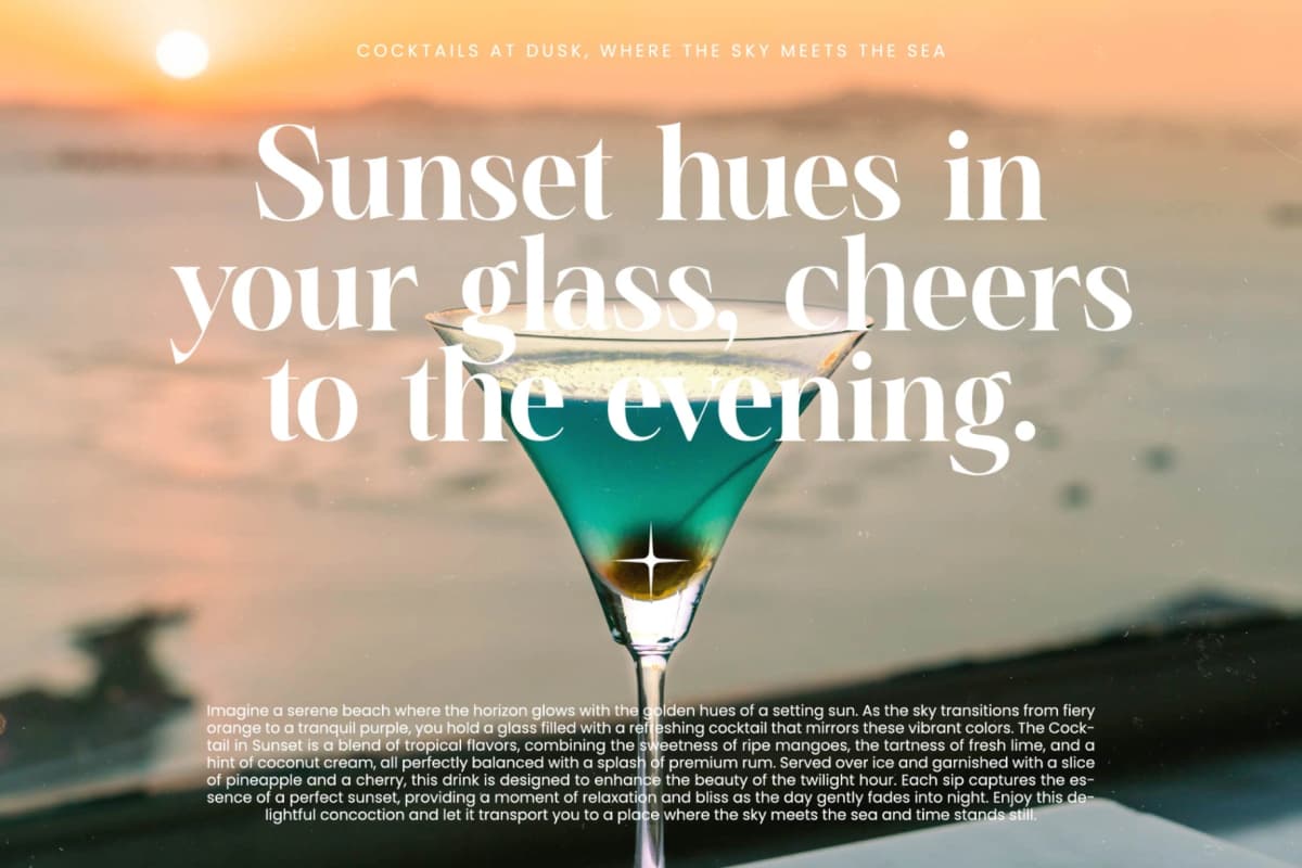Misthefa Aveline - Modern Alternate Serif font preview 4