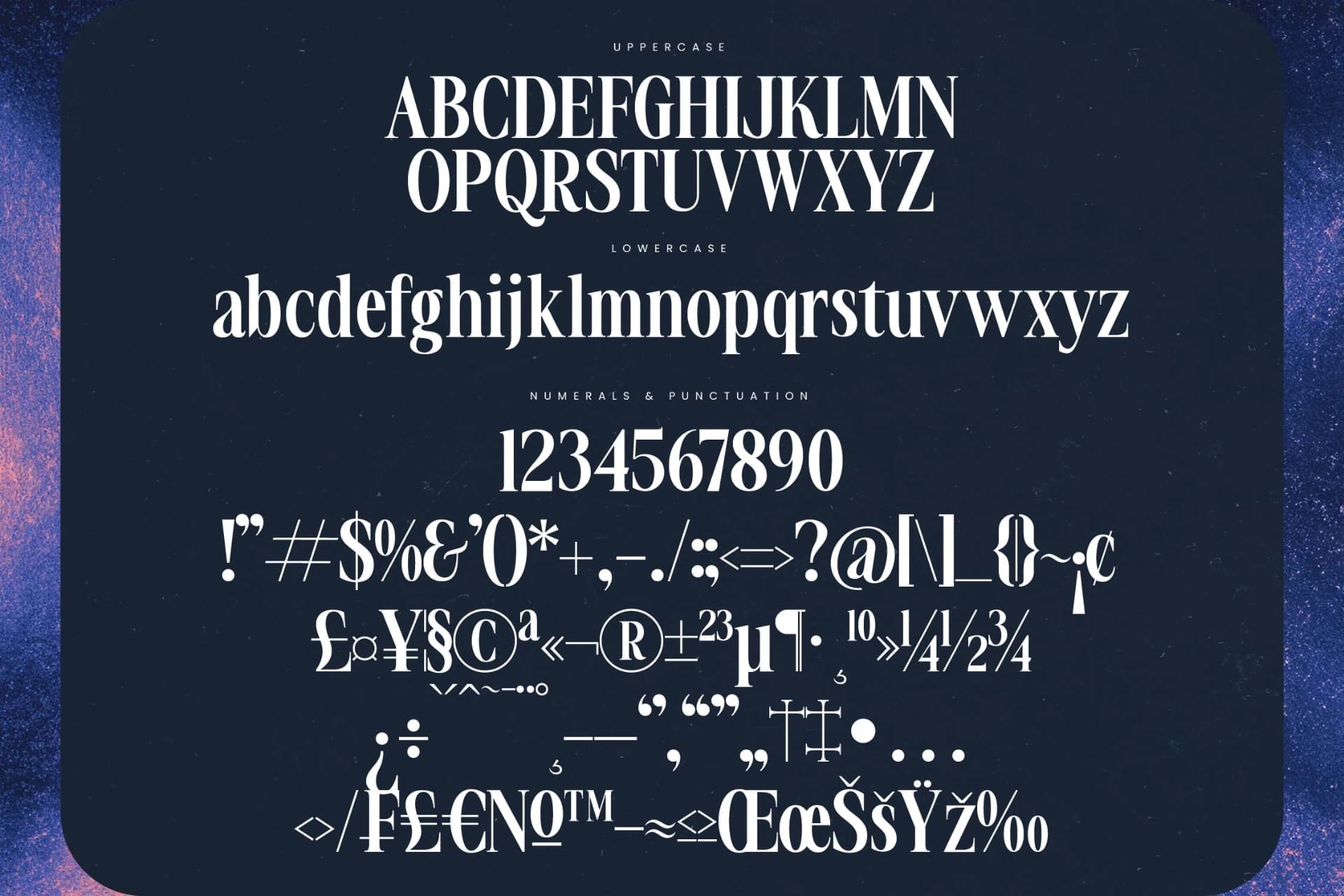 Preview 18 for Voilstar - Modern Display Serif