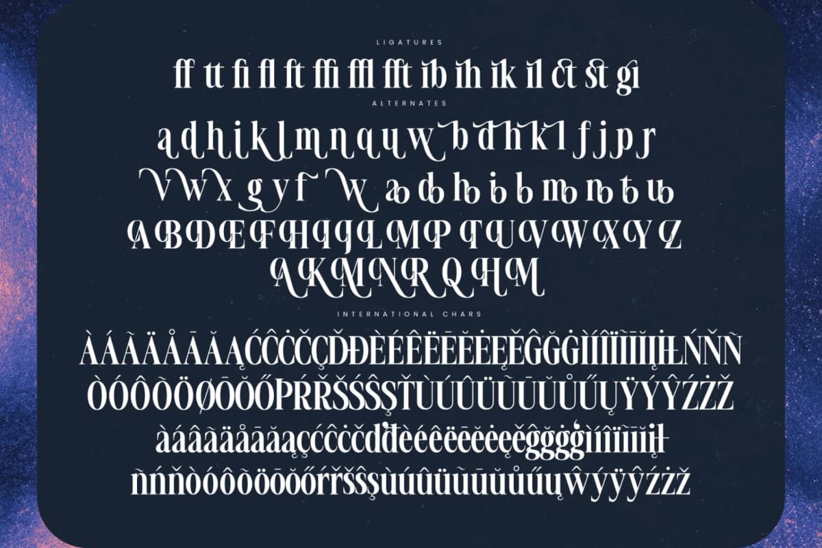 Preview 19 for Voilstar - Modern Display Serif
