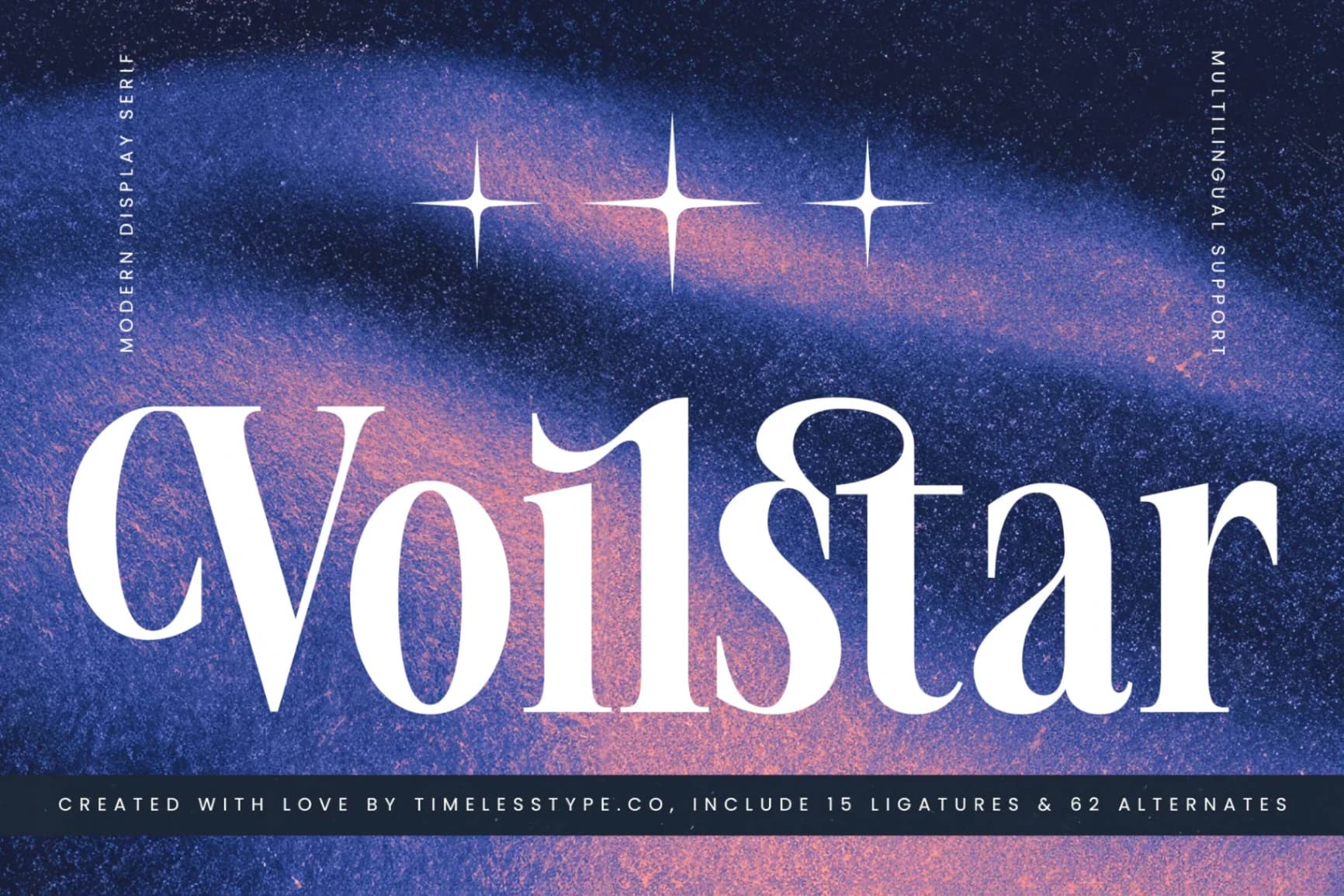 Preview of Voilstar - Modern Display Serif font