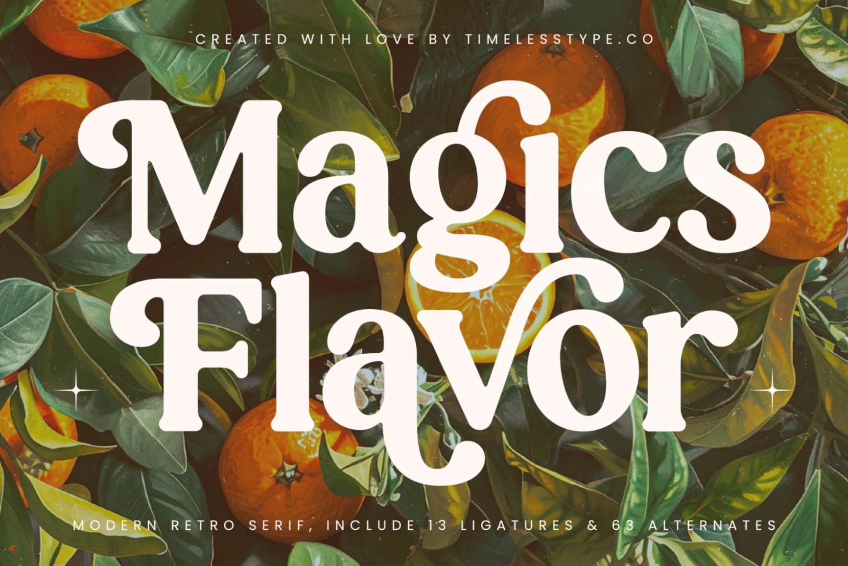 Preview 1 for Magics Flavor - Modern Retro Serif