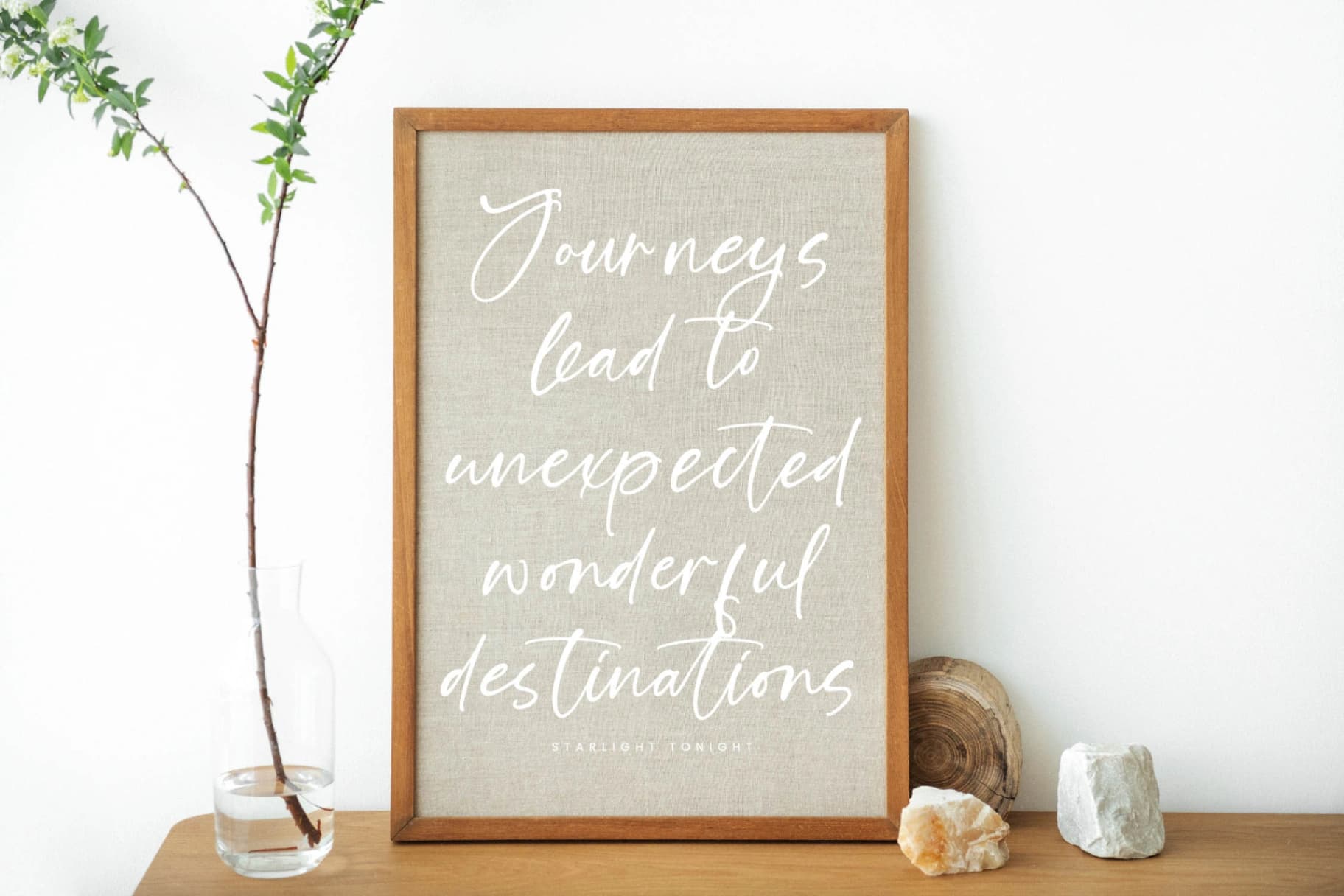 Preview 16 for Starlight Tonight - Modern Handwritten Font
