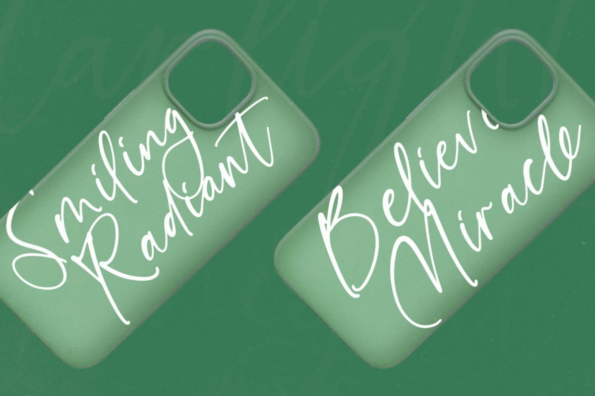 Starlight Tonight - Modern Handwritten Font font preview 17