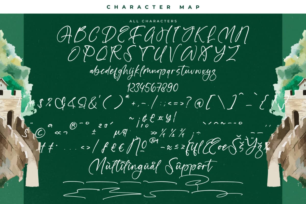 Starlight Tonight - Modern Handwritten Font font preview 18