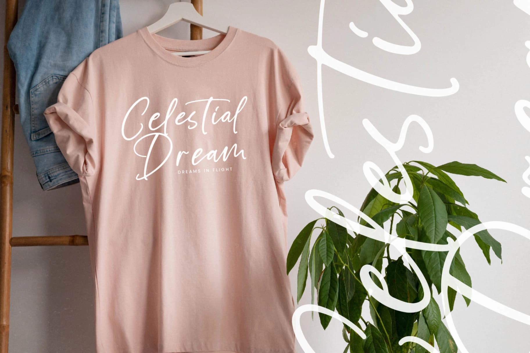 Preview 8 for Starlight Tonight - Modern Handwritten Font