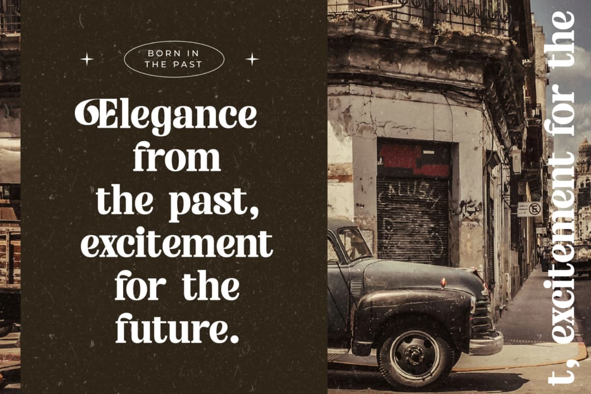 Nofiani Katrie - Modern Alternate Serif font preview 7