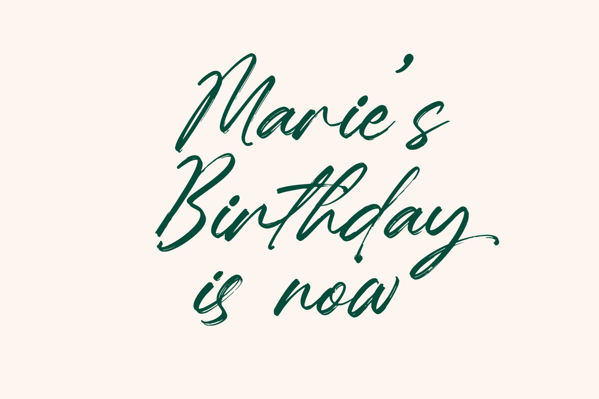 Preview 7 for Hugetta Amphals - Elegant Brush Font