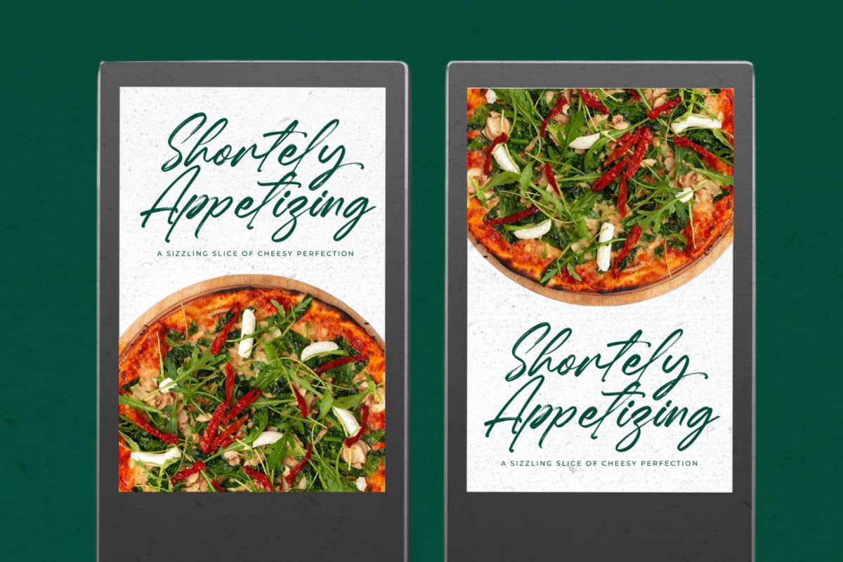 Preview 8 for Hugetta Amphals - Elegant Brush Font