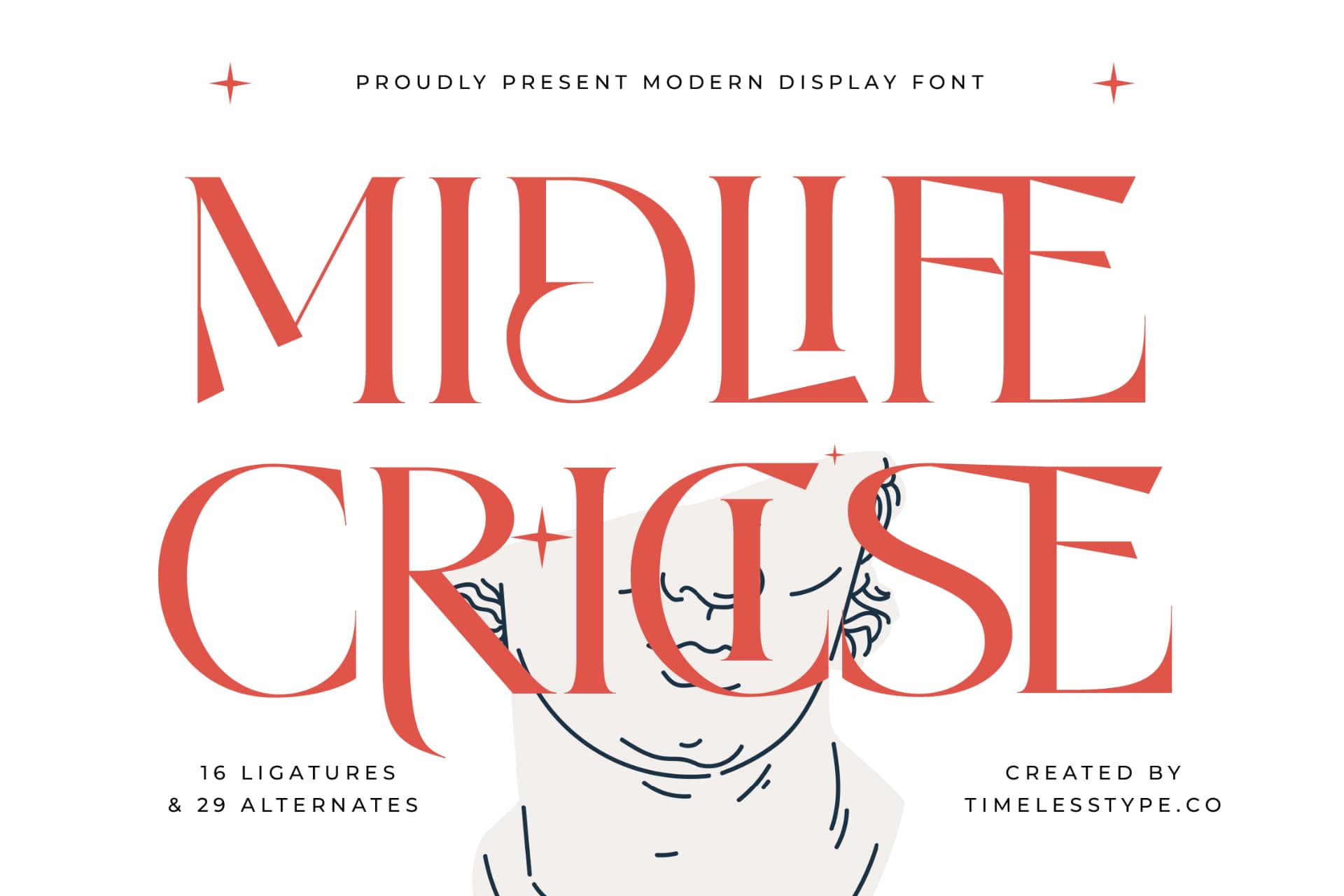 Preview 1 for Midlife Cricise - Modern Display Font