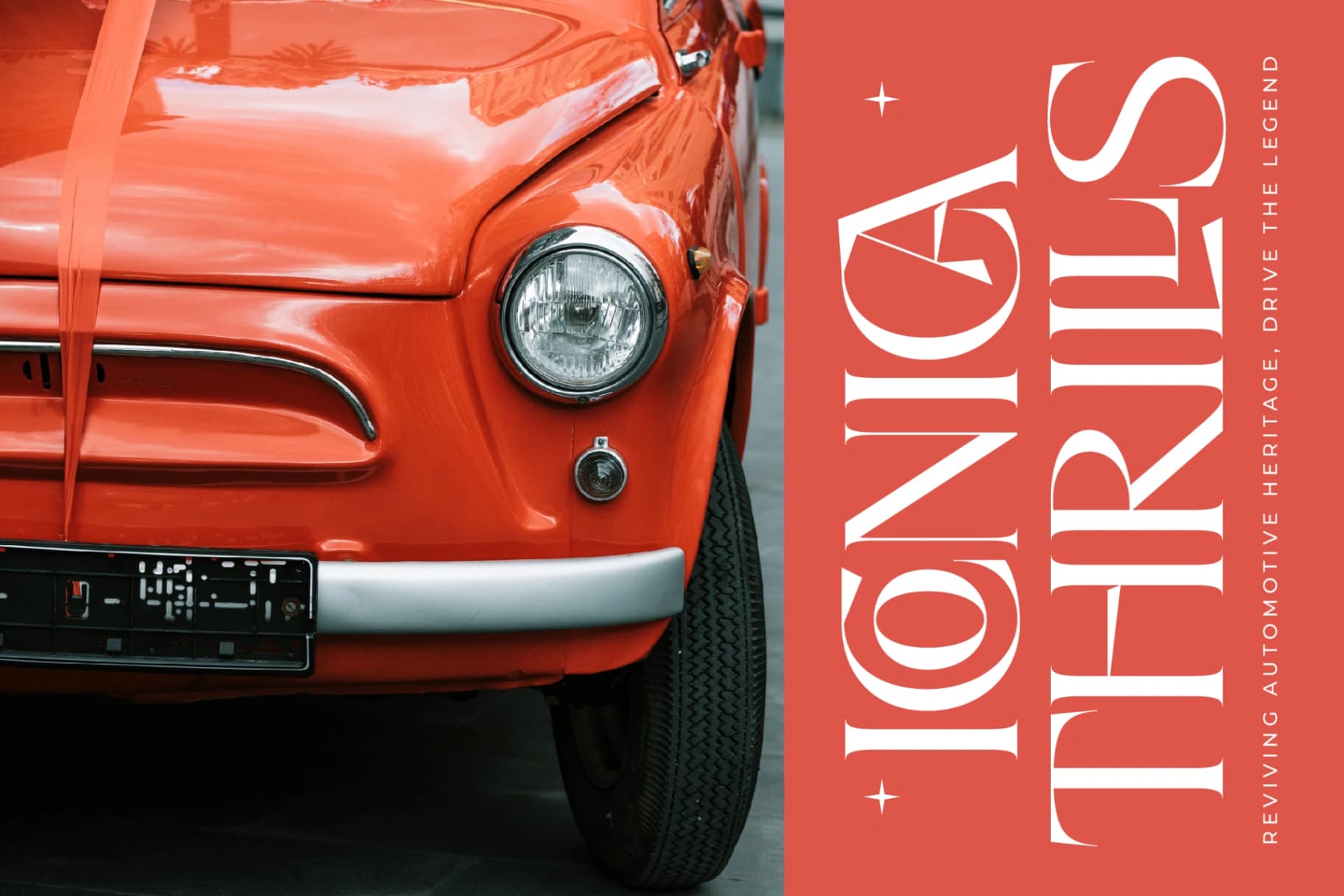 Preview 6 for Midlife Cricise - Modern Display Font