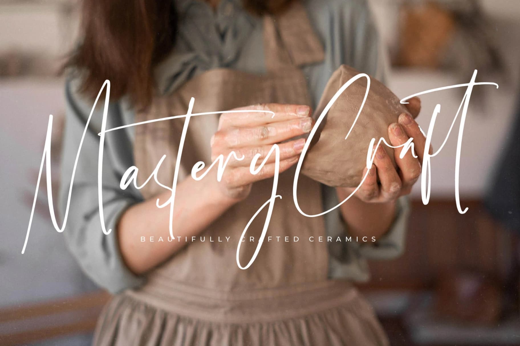 Preview 14 for Amsterdam Silhouete - Modern Script Font