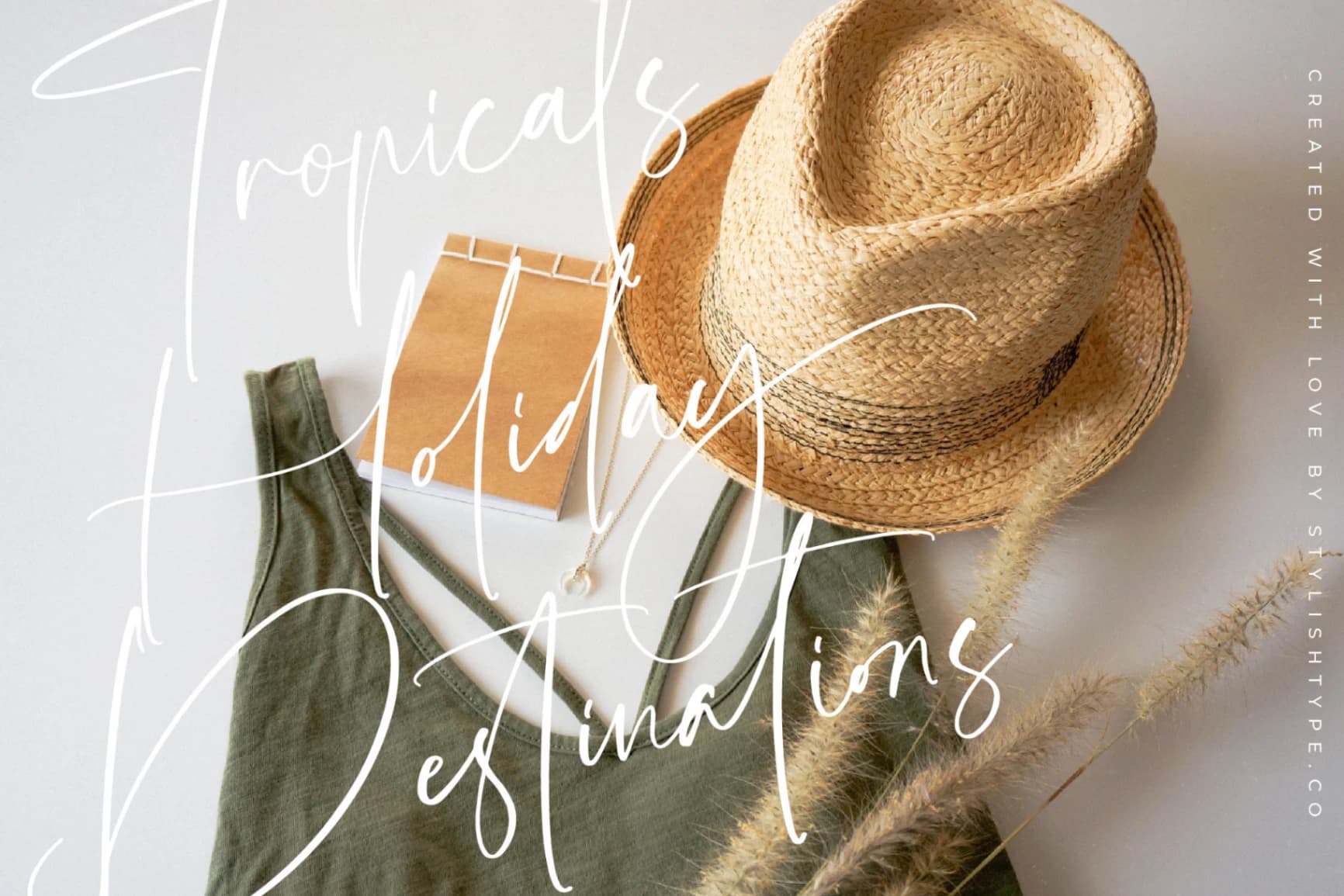 Preview 11 for Amsterdam Silhouete - Modern Script Font