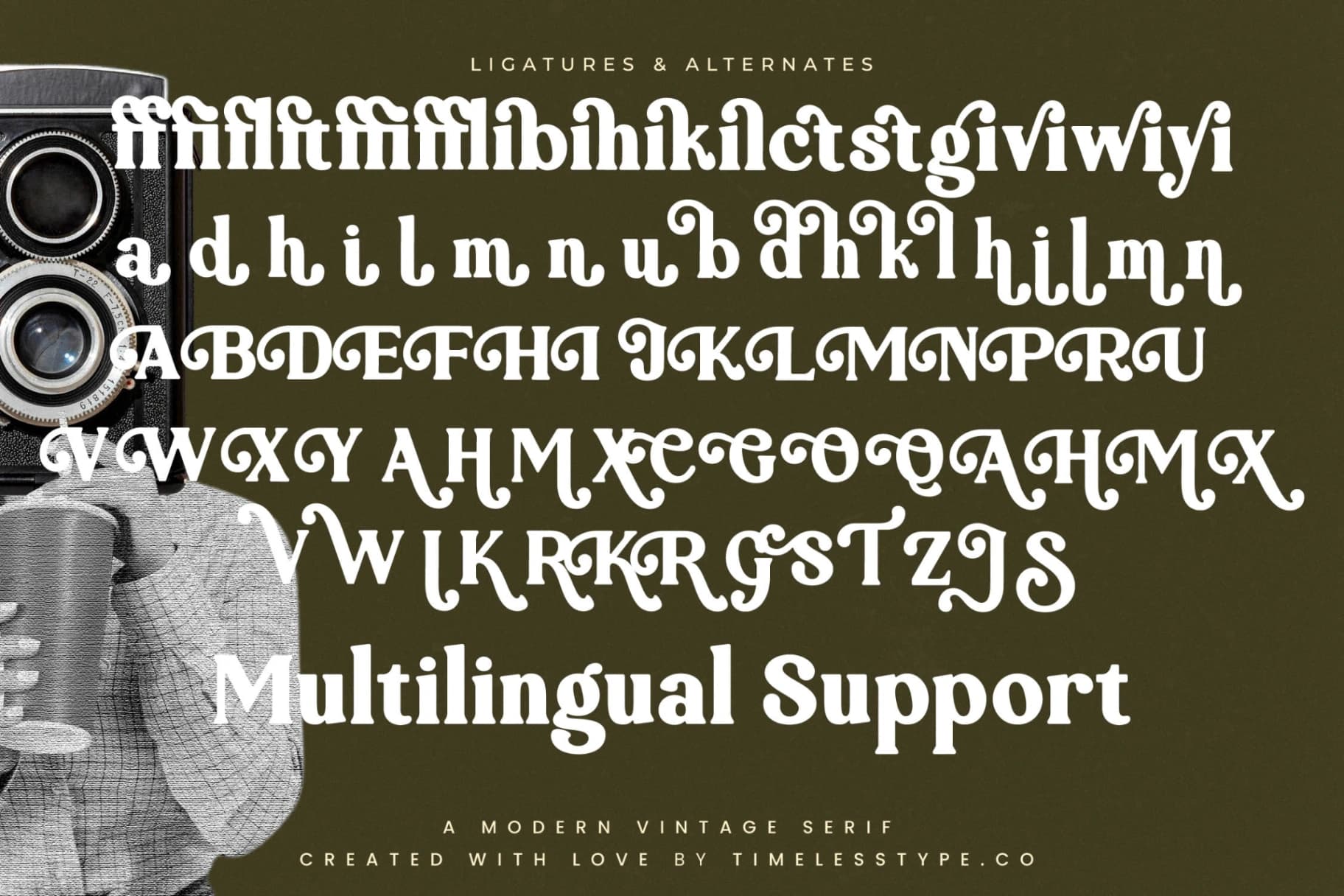 Preview 19 for Jackets Region - Modern Vintage Serif