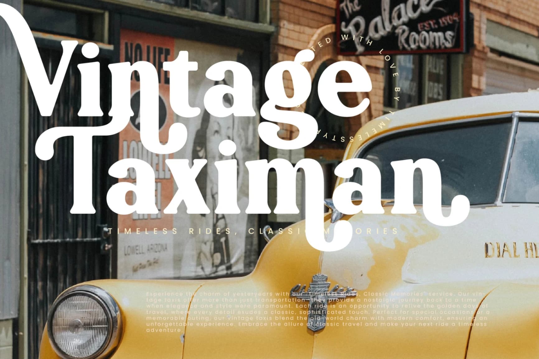 Preview 2 for Jackets Region - Modern Vintage Serif