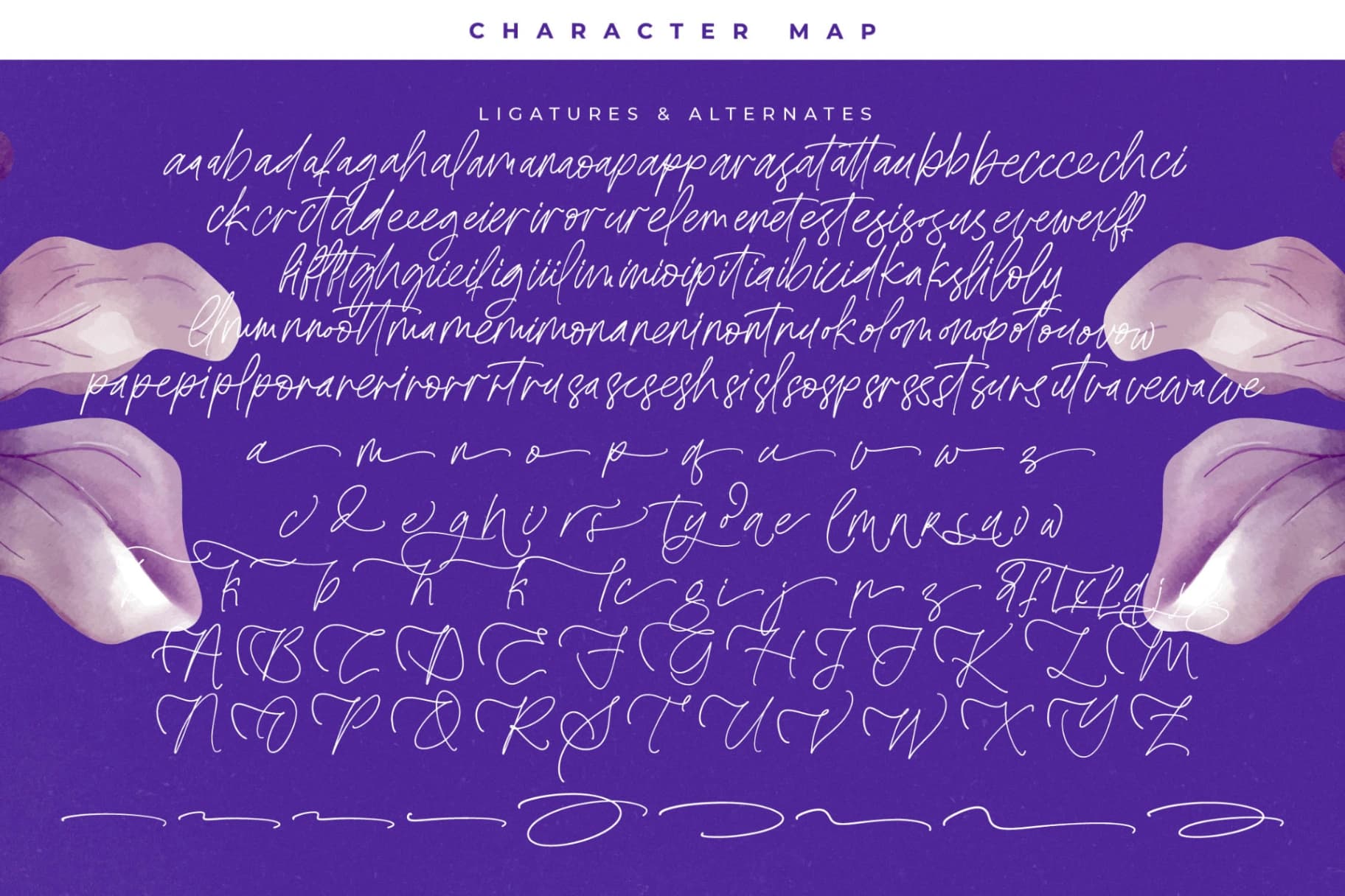 Preview 19 for Bestnight Tropicals - Ballpoint Natural Script