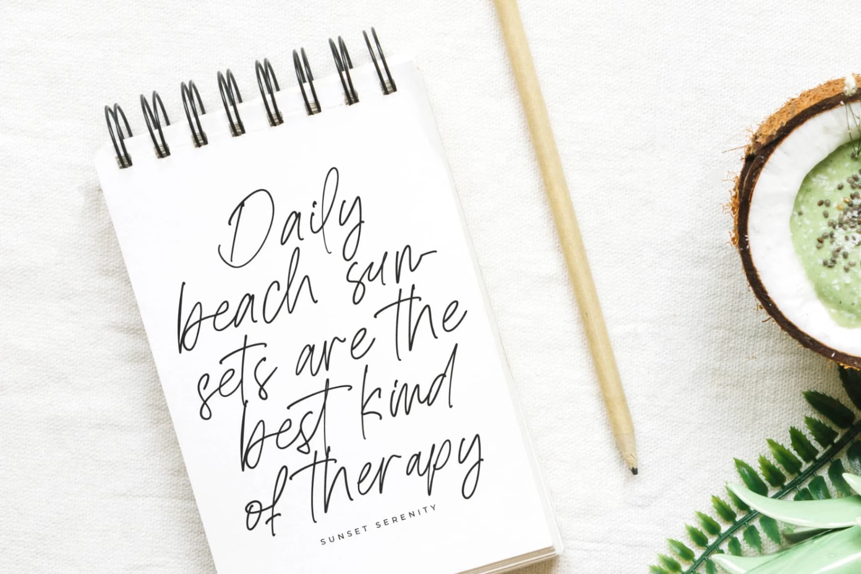 Preview 2 for Bestnight Tropicals - Ballpoint Natural Script