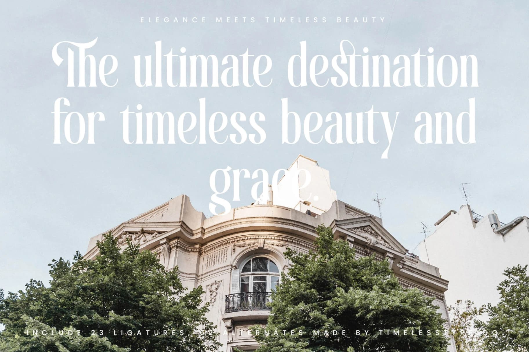 Preview 6 for Theforest - Modern Serif Font