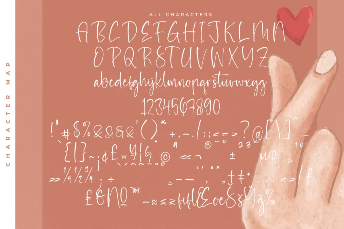 Paradise Daybreak - Handwritten Script Font font preview 18