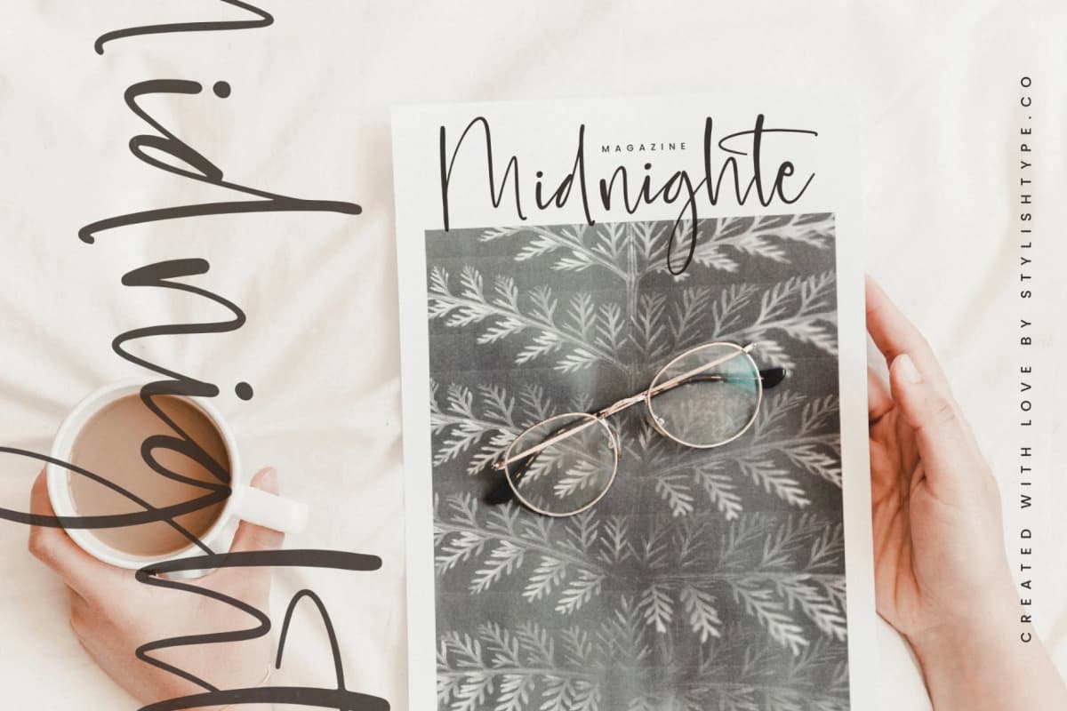 Paradise Daybreak - Handwritten Script Font font preview 16