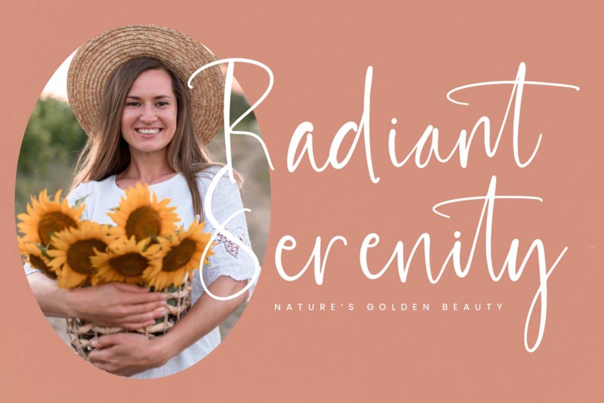 Paradise Daybreak - Handwritten Script Font font preview 13