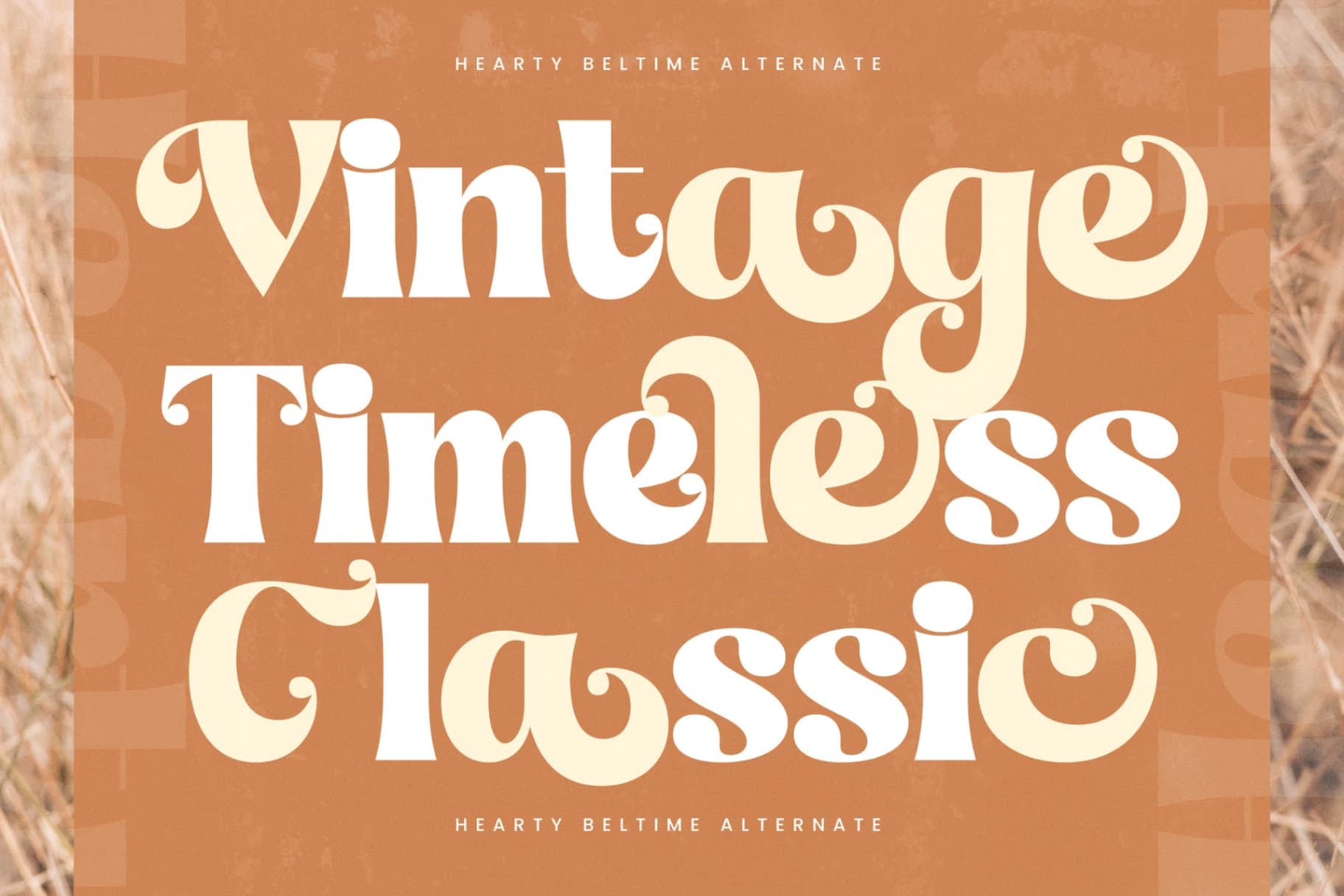 Preview 12 for Hearty Beltime - Display Retro Serif